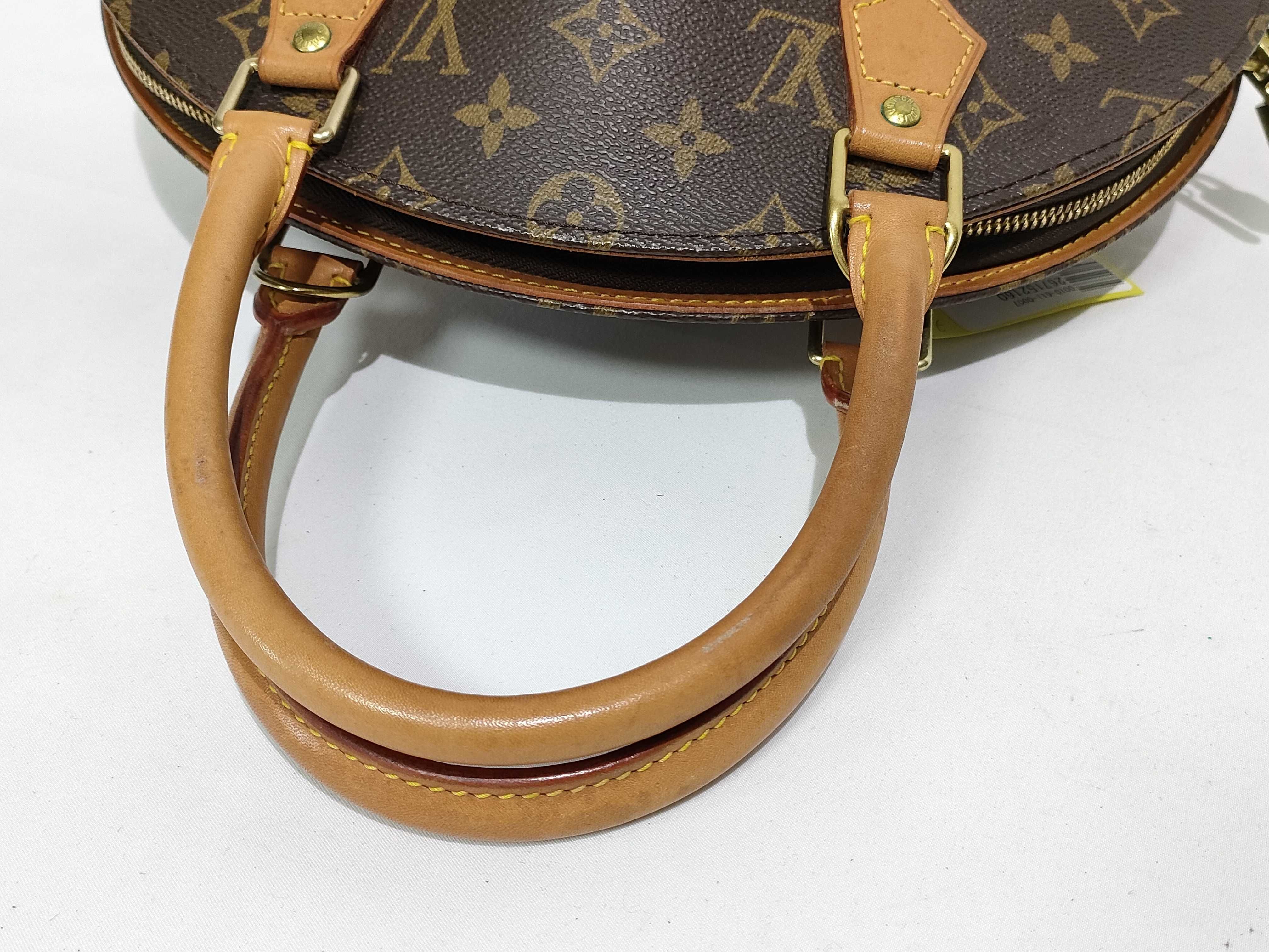 Louis Vuitton Monogram Ellipse PM Brown Coated Canvas Handbag