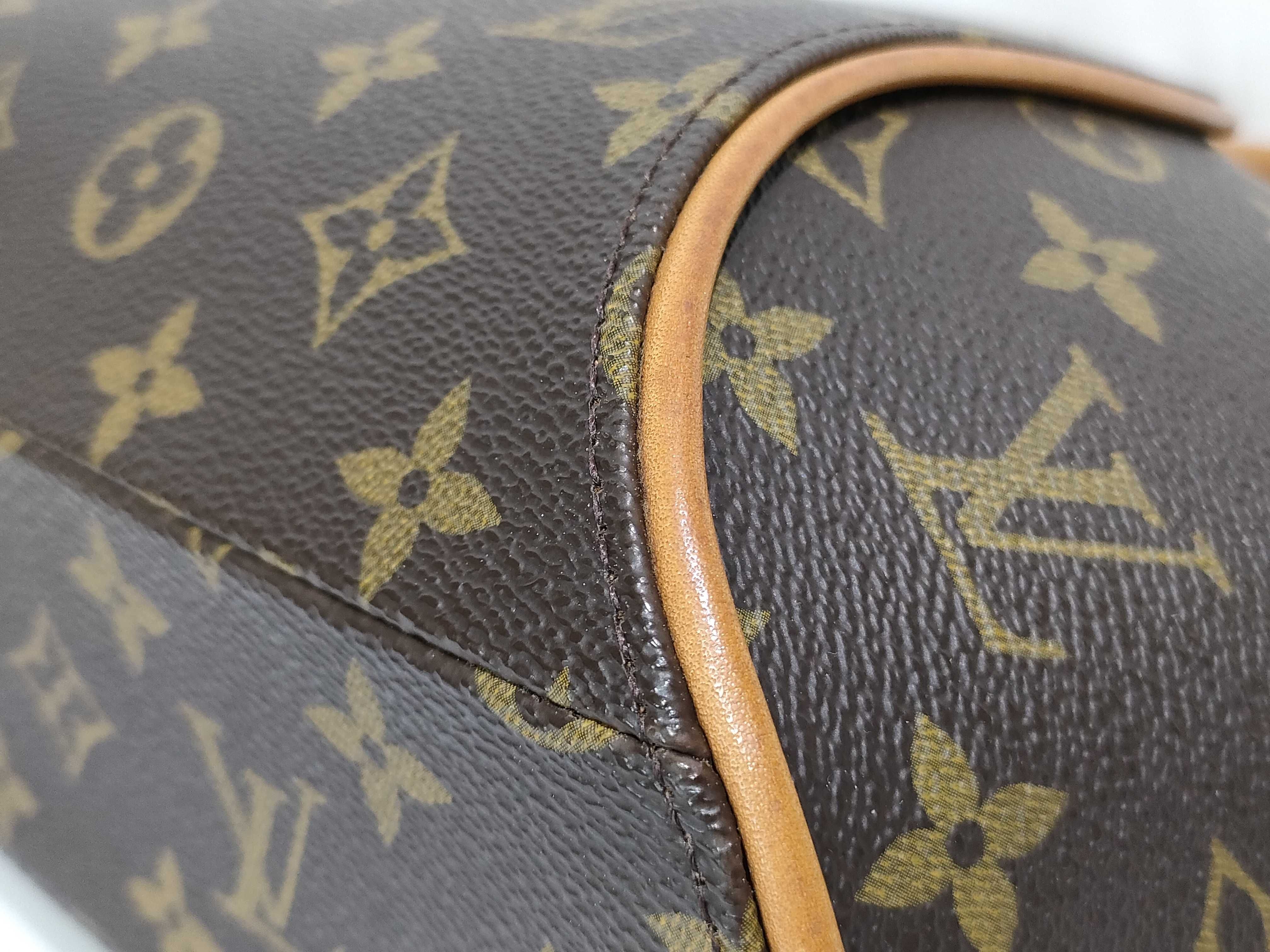 Louis Vuitton Monogram Ellipse PM Brown Coated Canvas Handbag