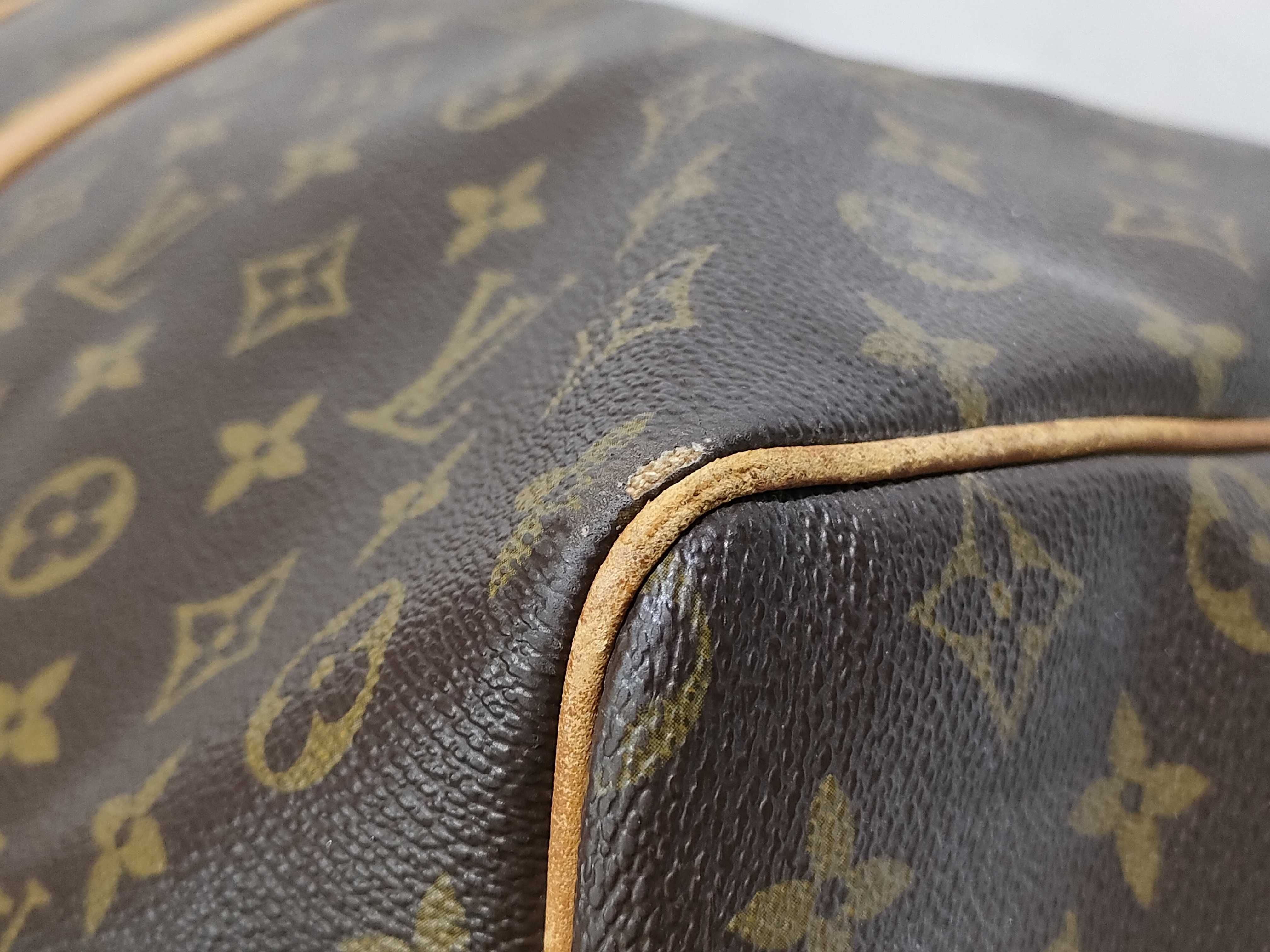 Vintage Louis Vuitton Monogram Canvas Keepall 60 Travel Bag