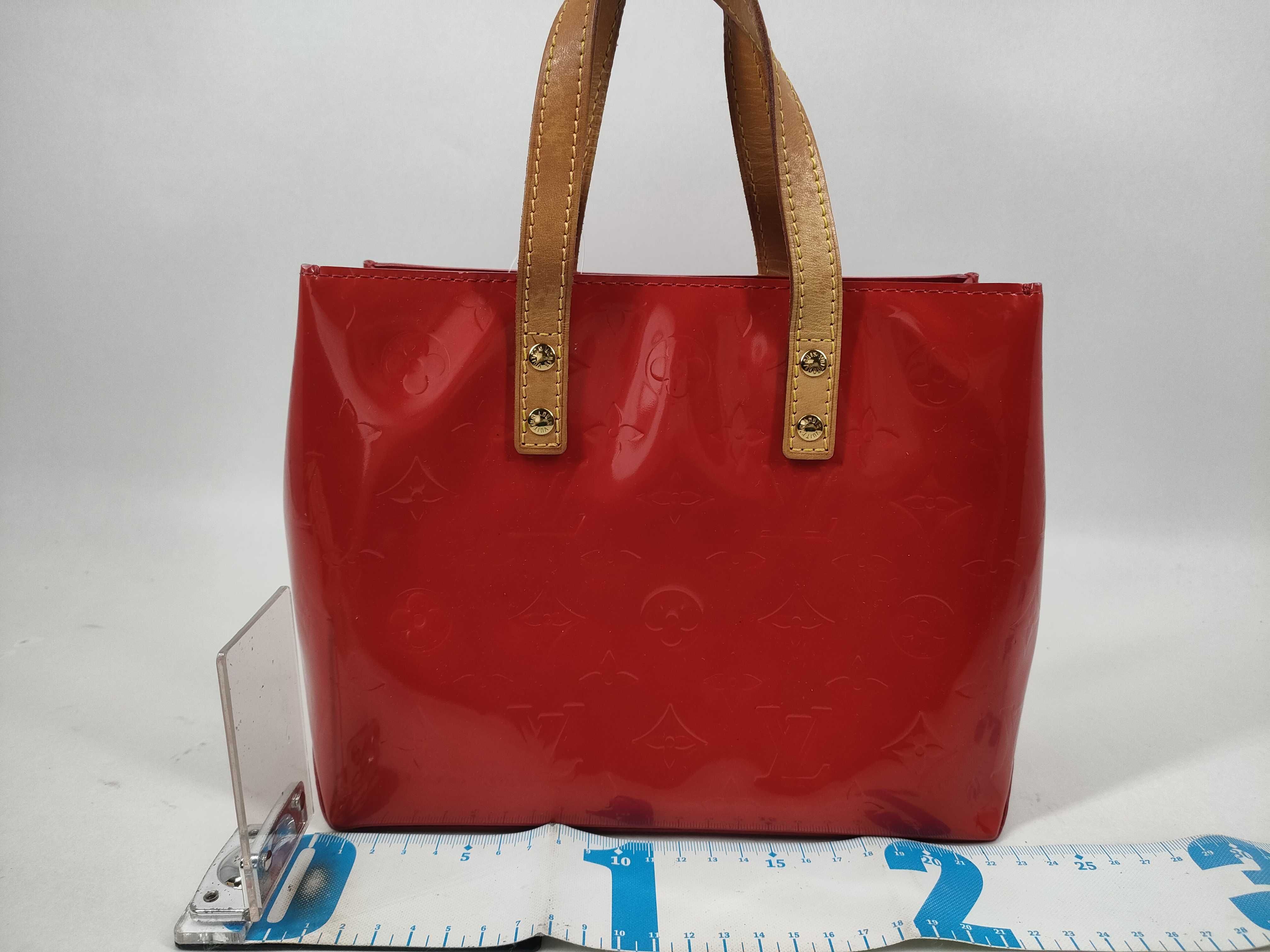 Louis Vuitton Reade PM Pomme d'Amour Monogram Vernis Tote Bag