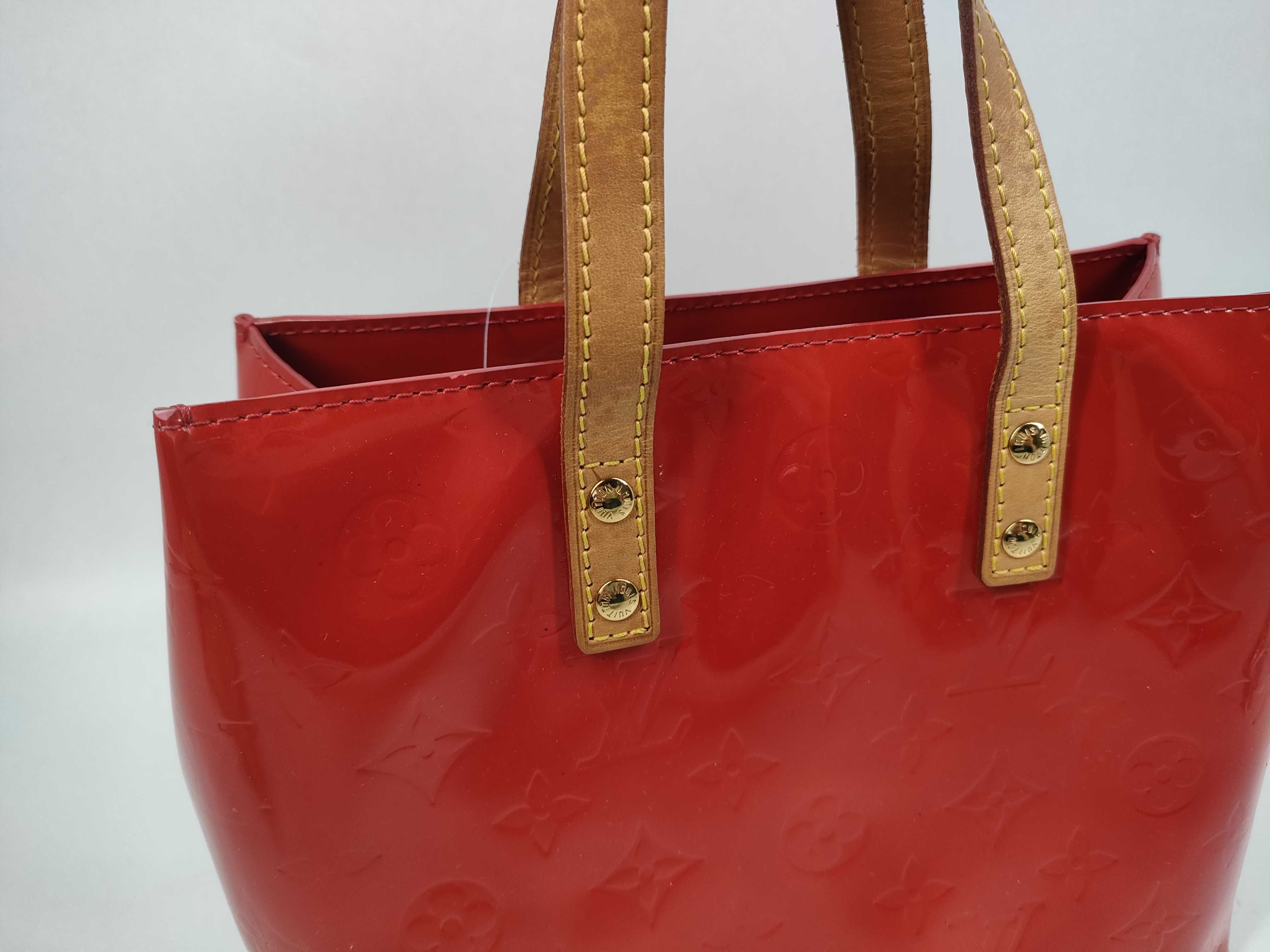 Louis Vuitton Reade PM Pomme d'Amour Monogram Vernis Tote Bag