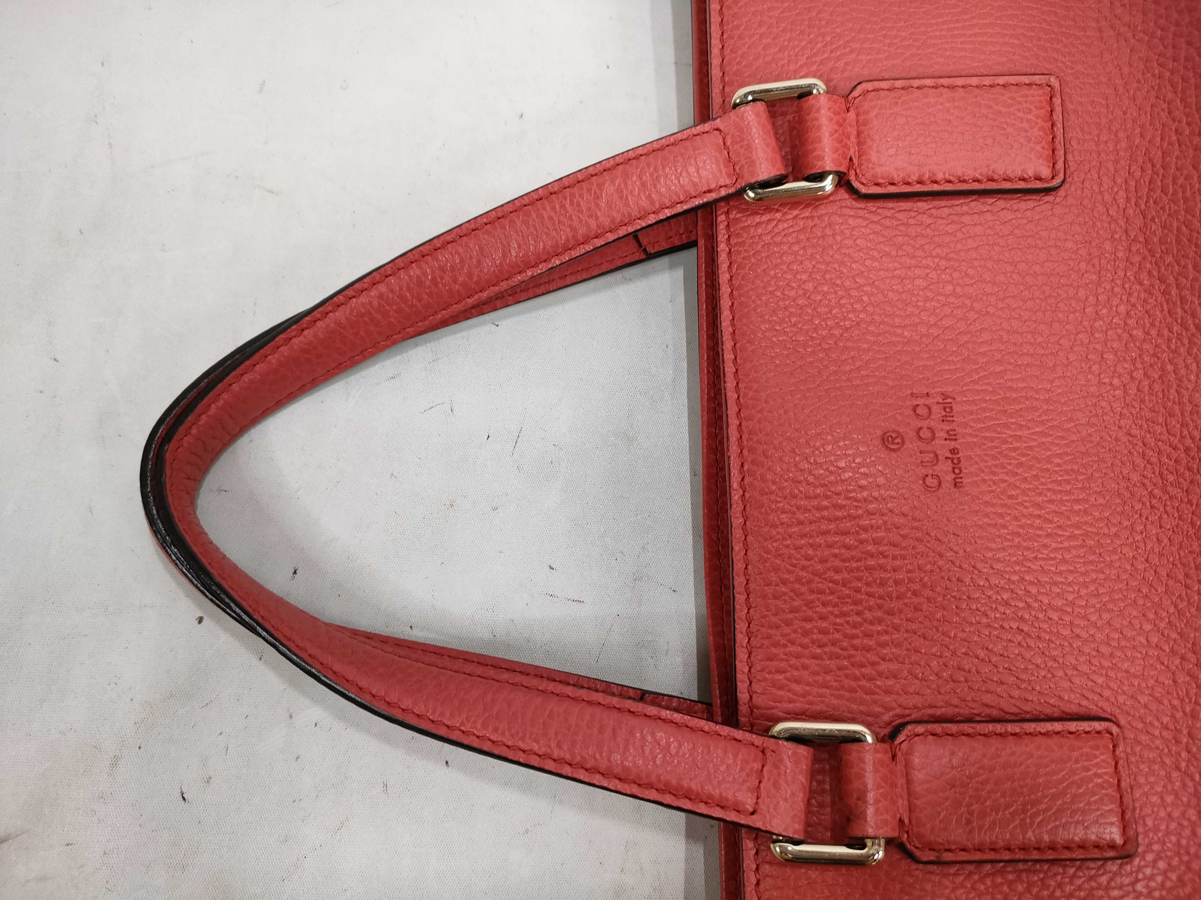 Gucci Bamboo Daily Leather Tote Bag