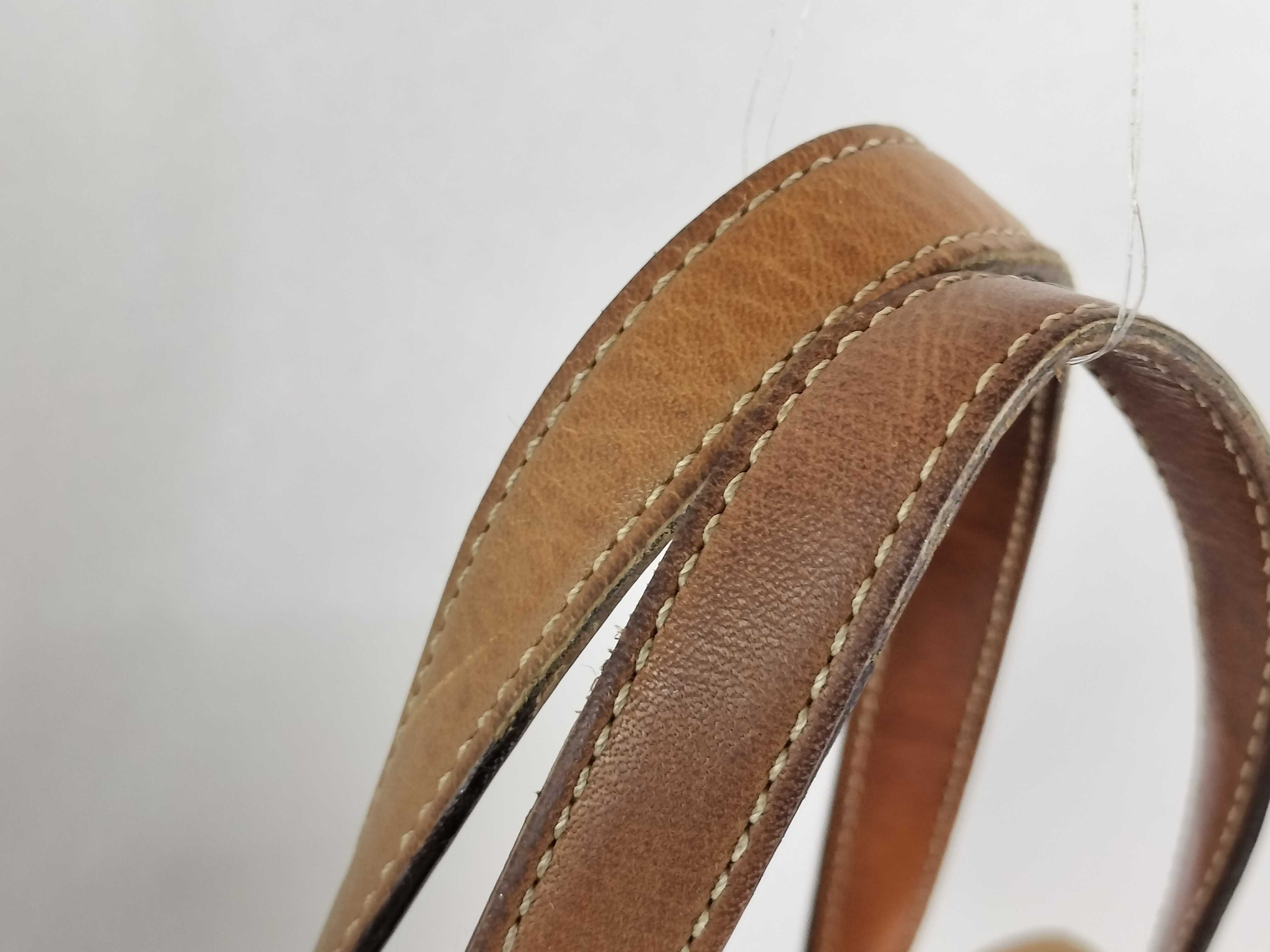 Coach Hamptons Tan Leather Tote Bag