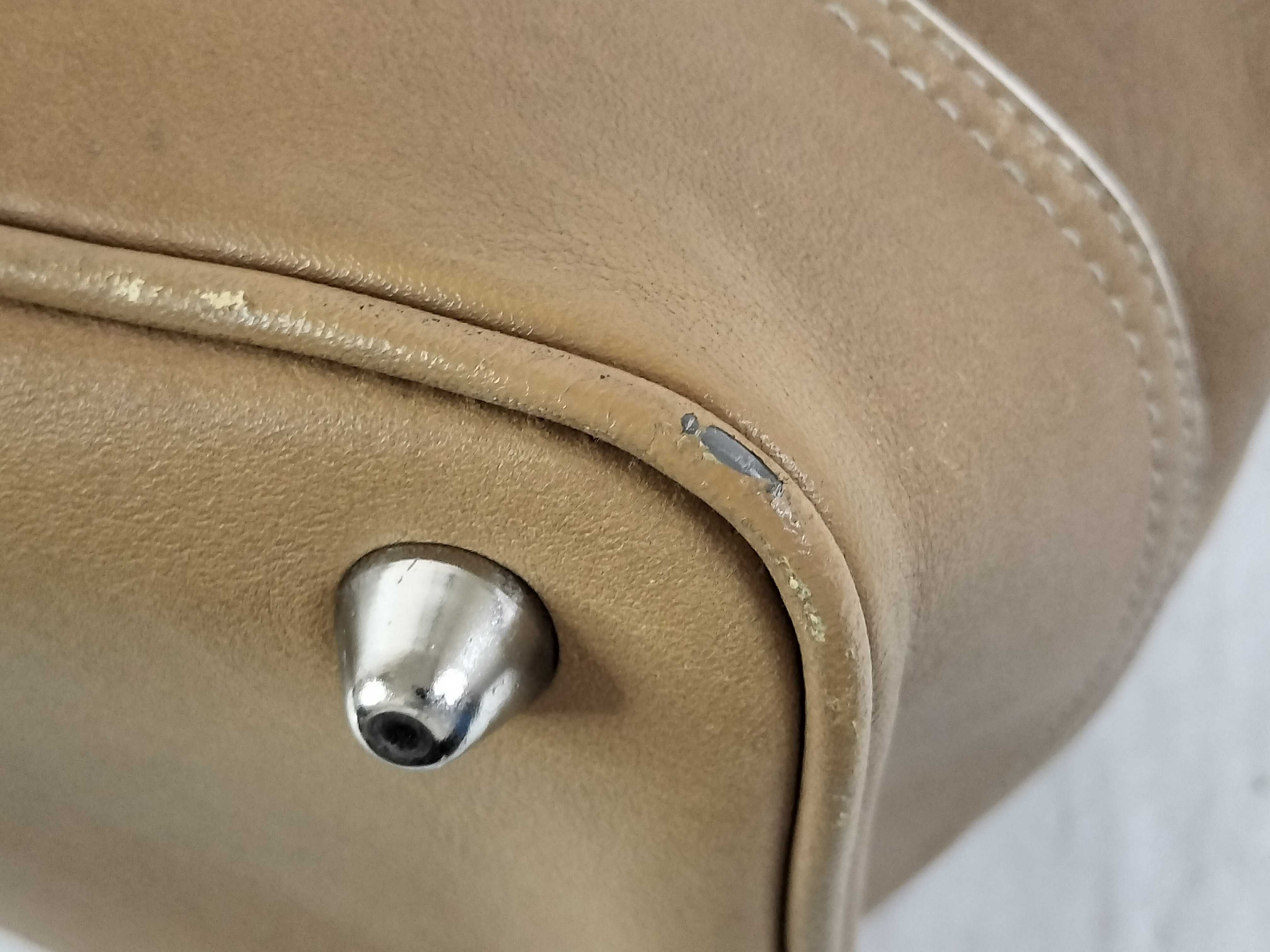 Coach Hamptons Tan Leather Tote Bag