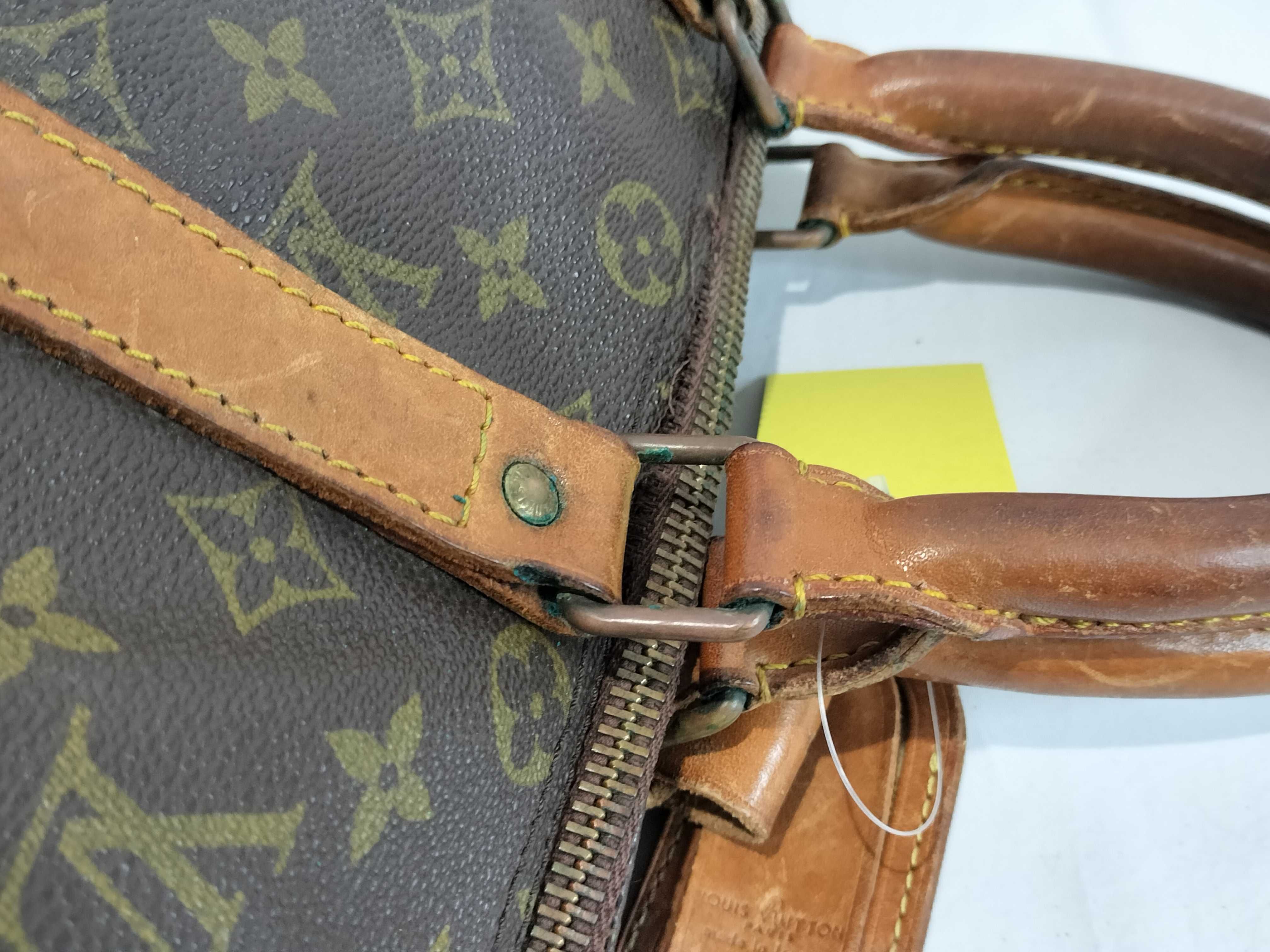 Vintage Louis Vuitton Monogram Keepall 50 Travel Bag
