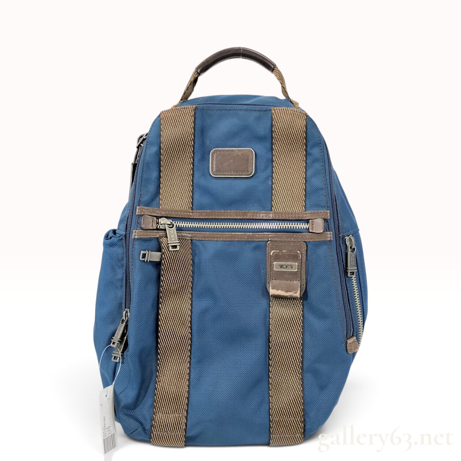 Tumi Alpha Bravo Monterey Navy Blue Ballistic Nylon Sling Bag