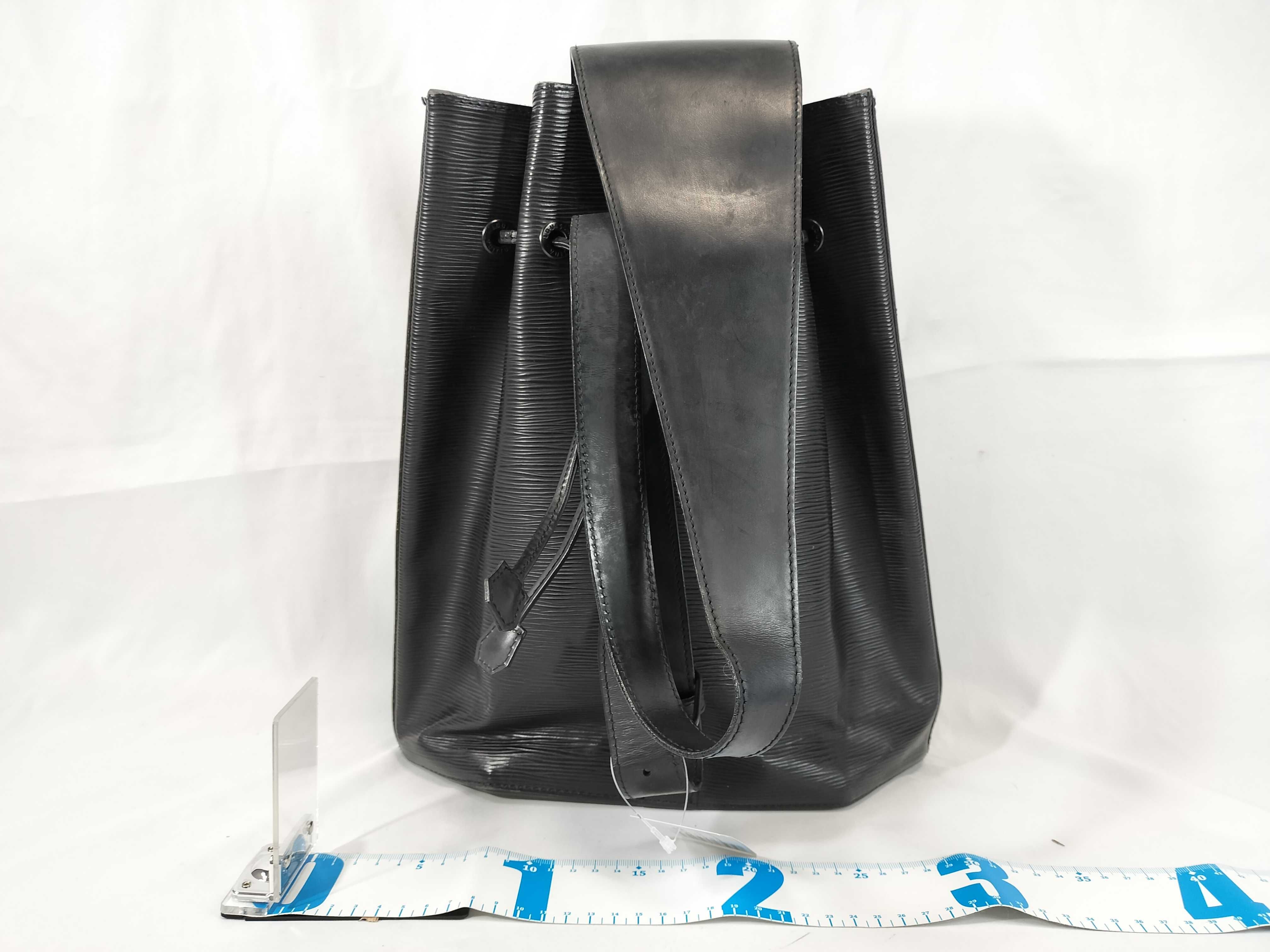 Louis Vuitton Sac d'Epaule Black Epi Leather Shoulder Bag