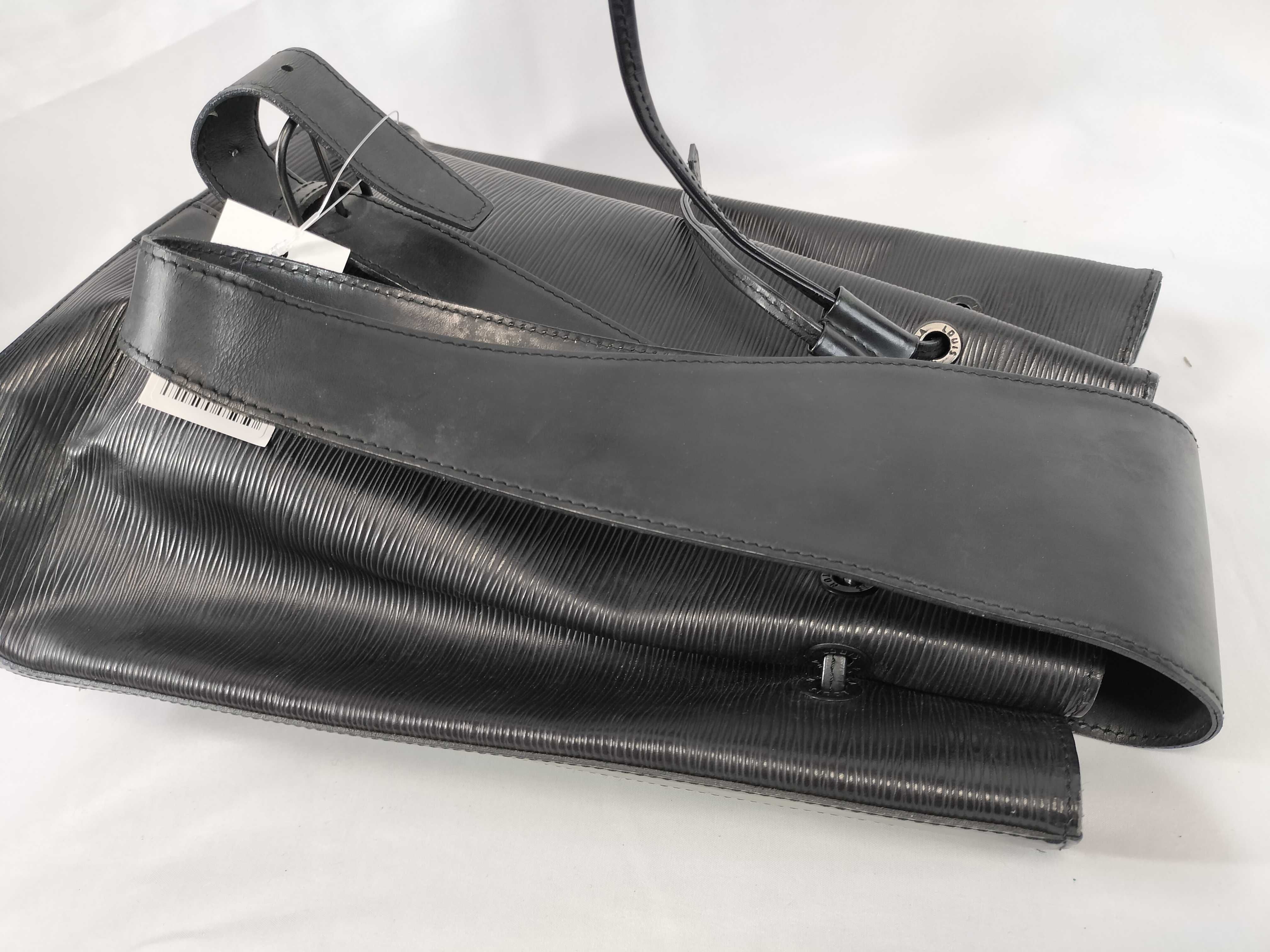 Louis Vuitton Sac d'Epaule Black Epi Leather Shoulder Bag