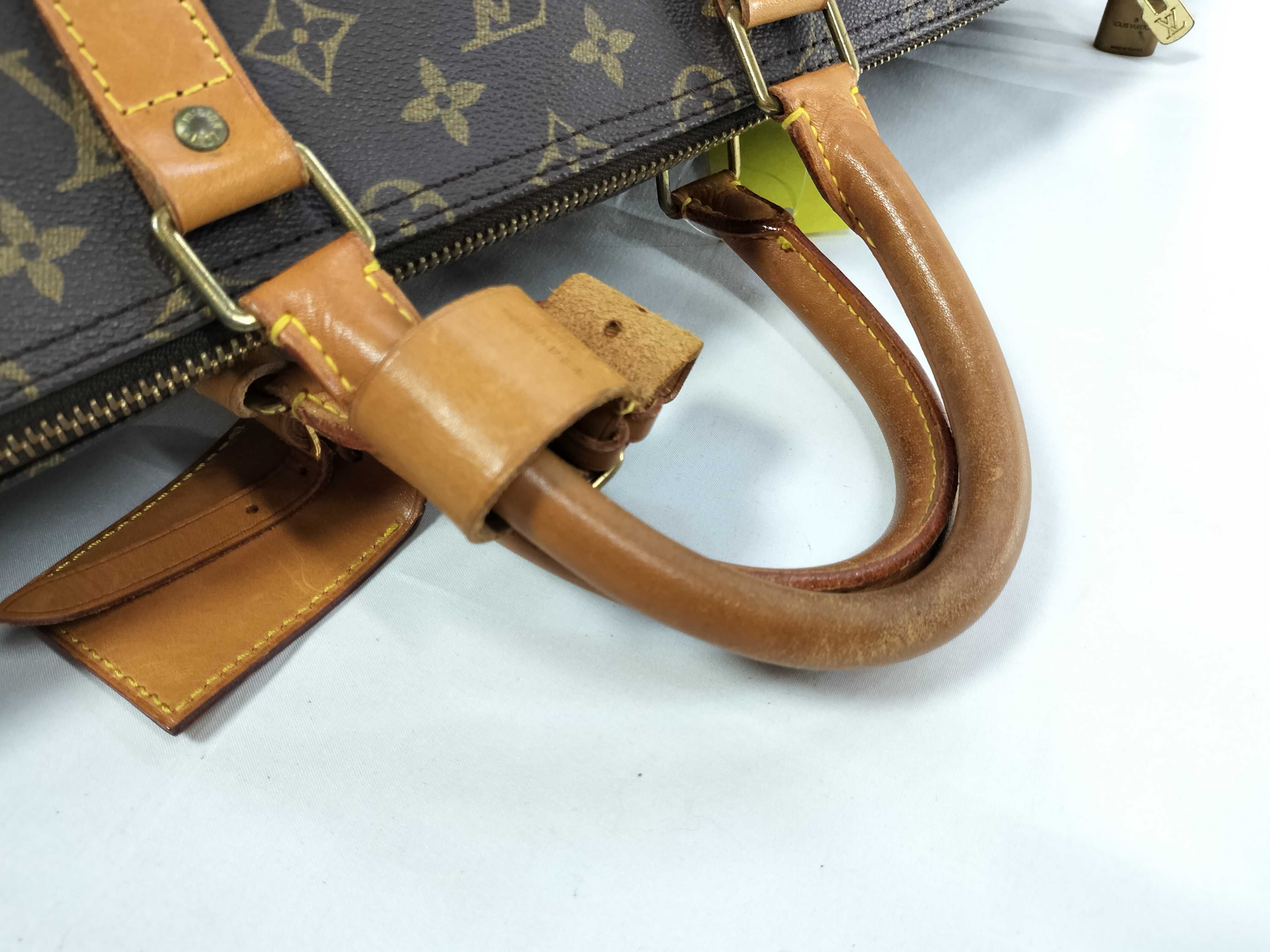 Louis Vuitton Monogram Canvas Keepall 55 Bandouliere Travel Bag