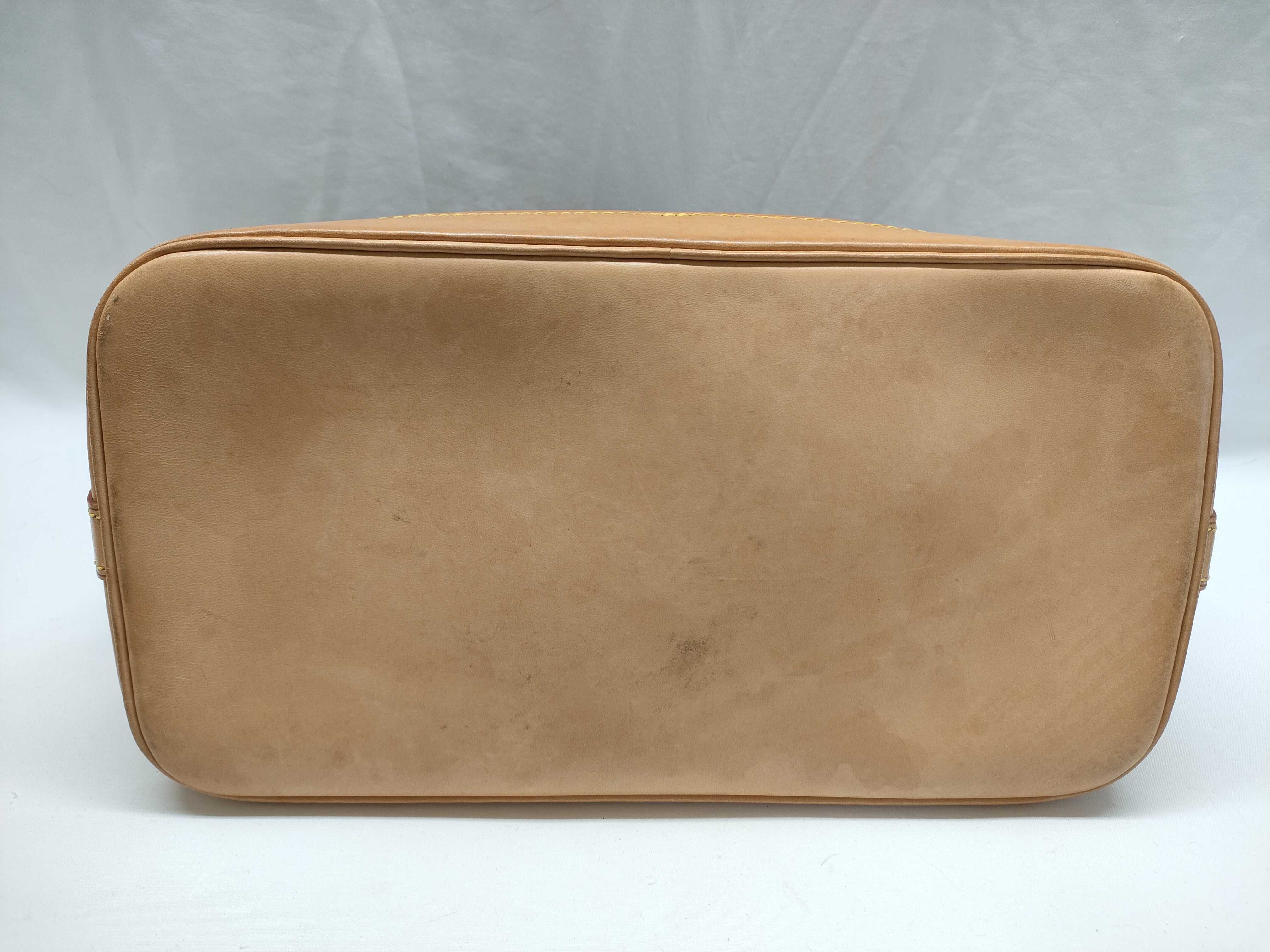 Louis Vuitton Monogram Alma PM Brown Coated Canvas Handbag