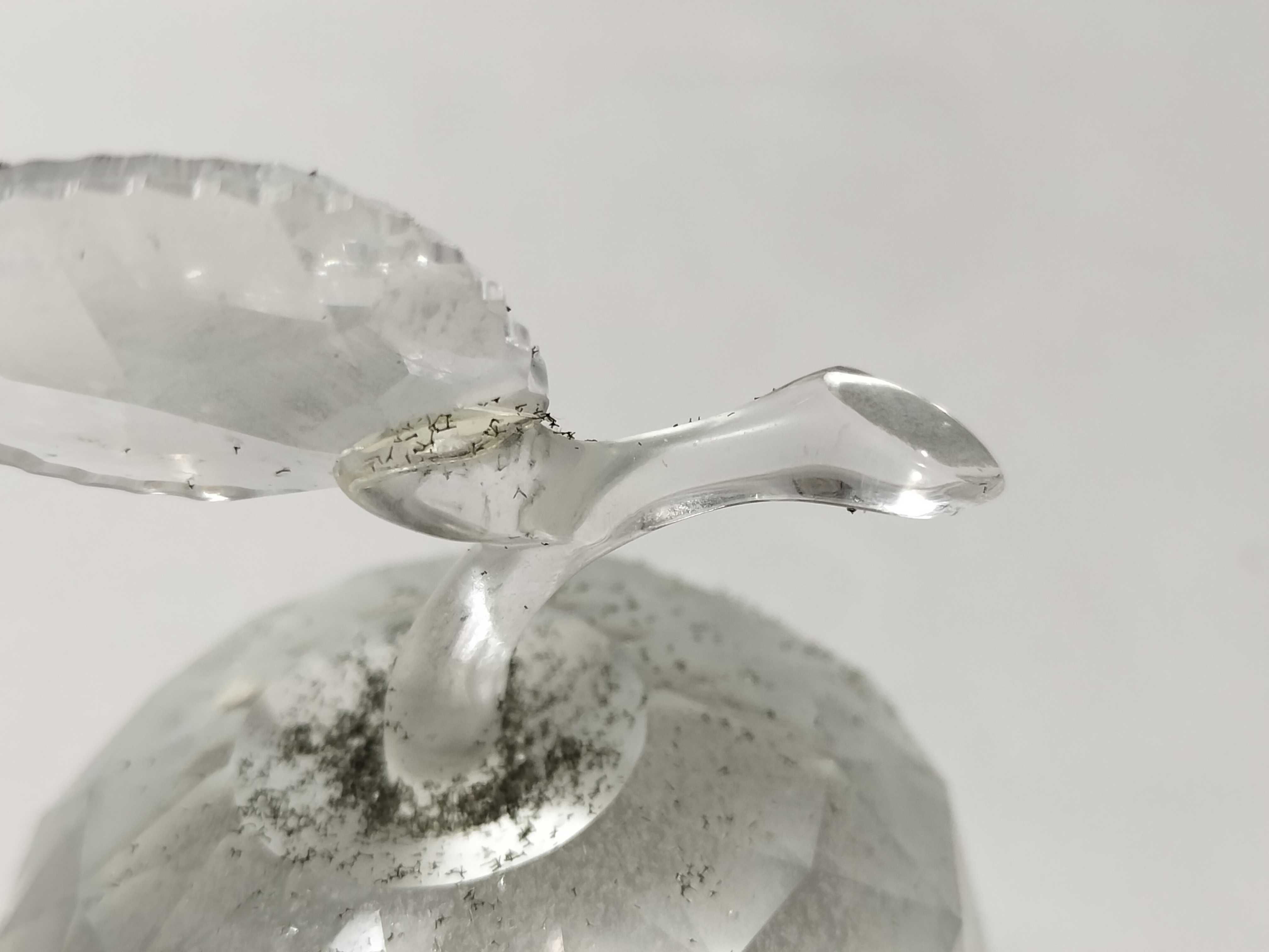 Swarovski Silver Crystal Apple Figurine with Box