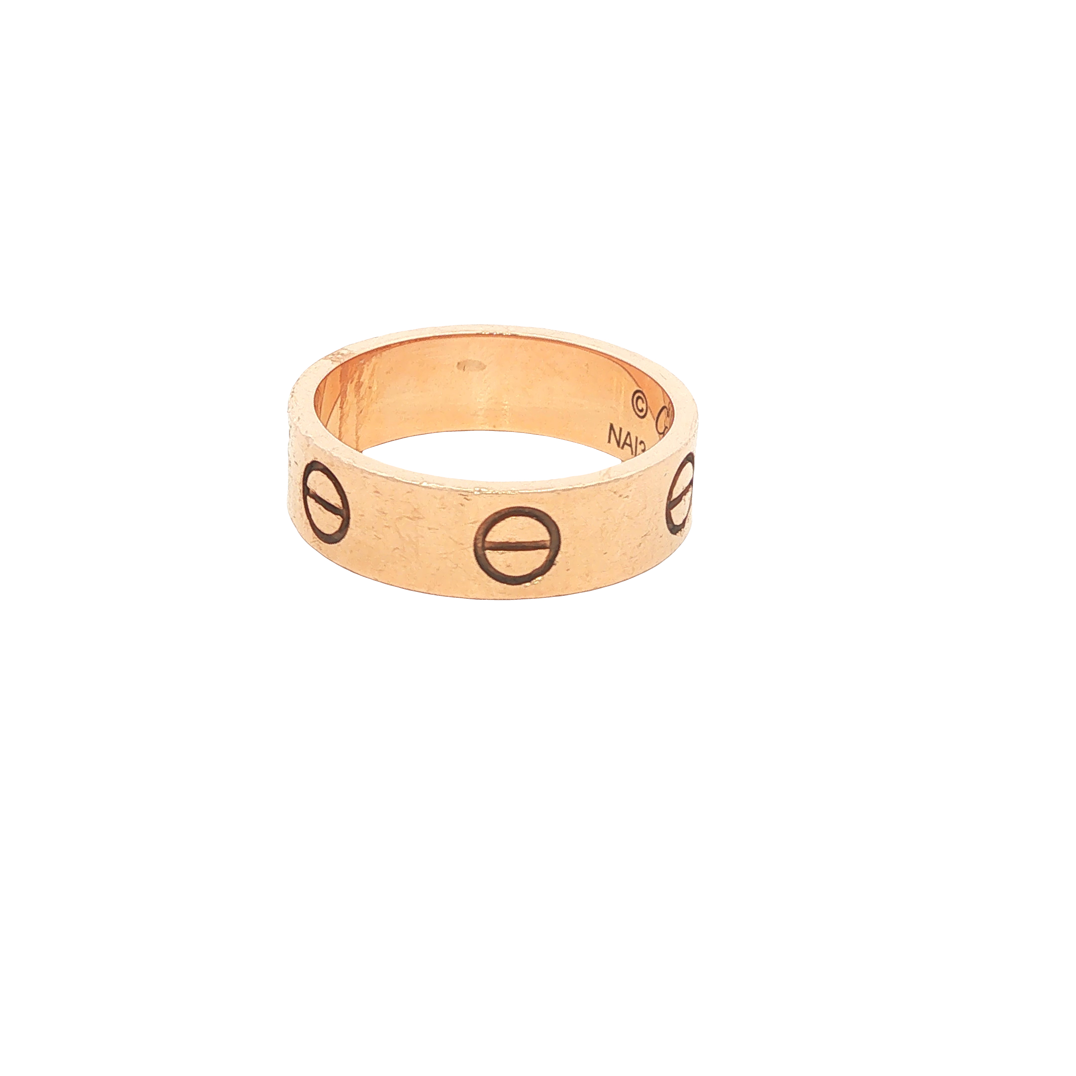 Cartier 18K Rose Gold LOVE Band