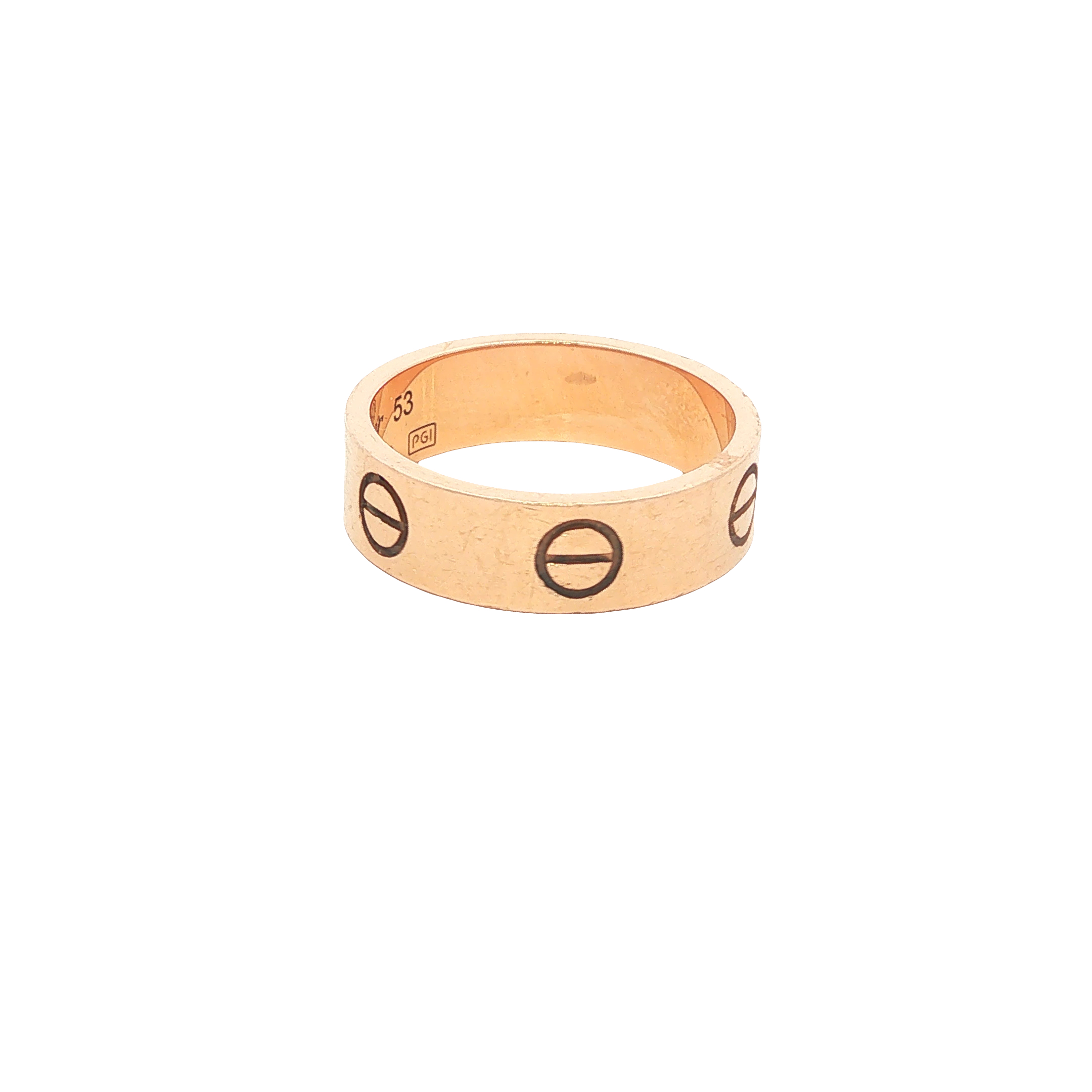 Cartier 18K Rose Gold LOVE Band
