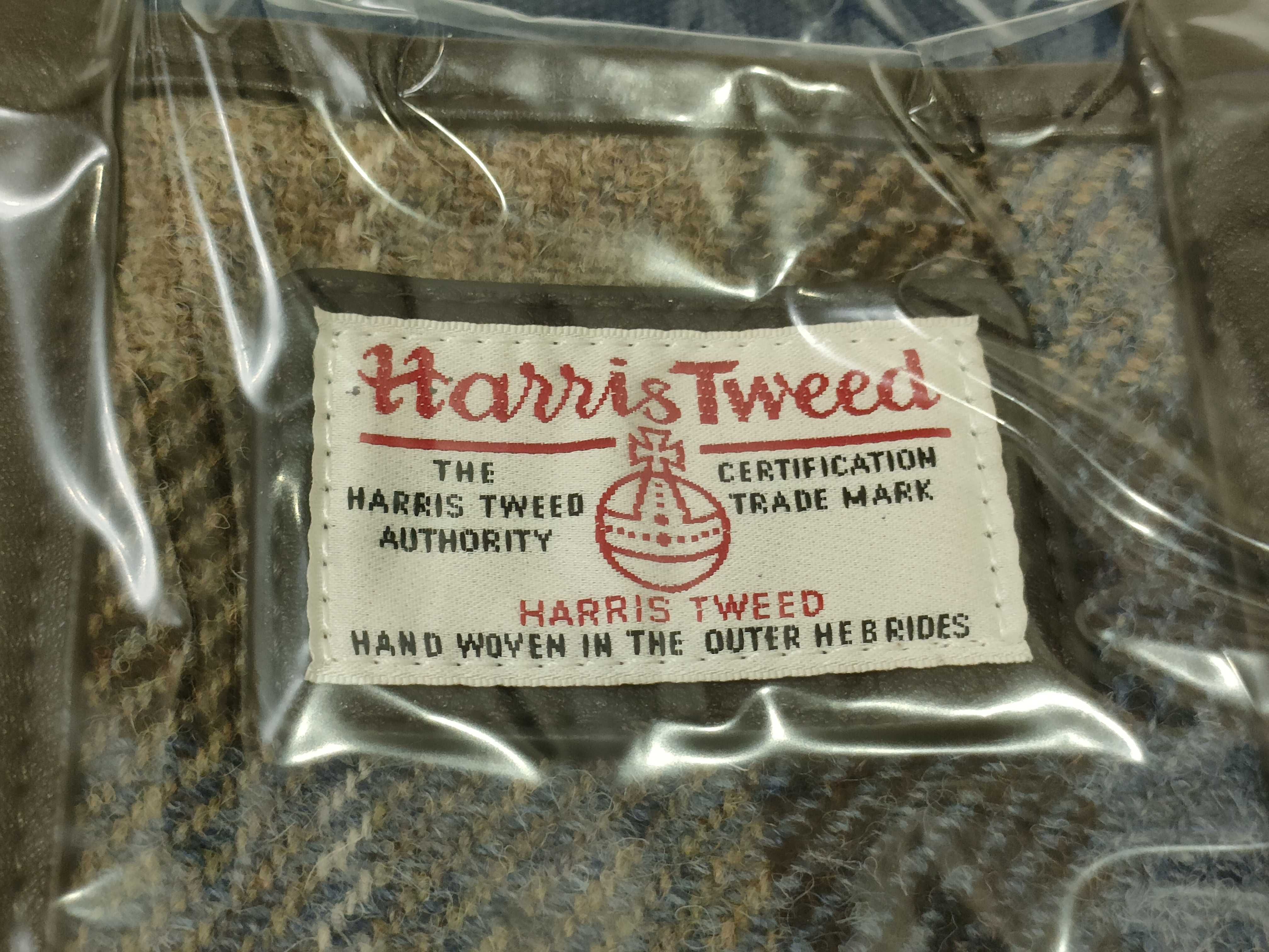 Two Art-Direct Harris Tweed Plaid Shoulder and Travel Bags NWT