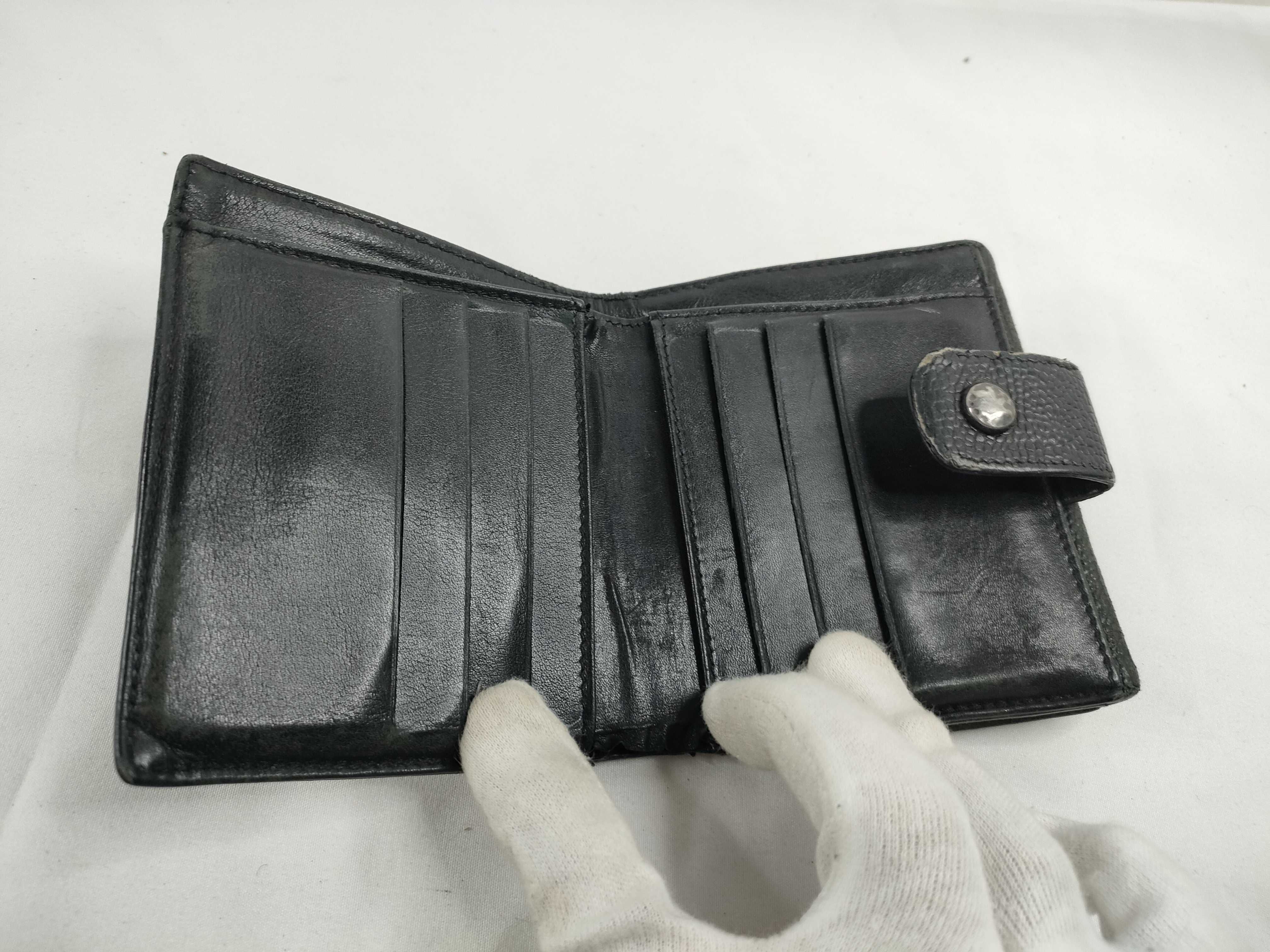 Two Chanel Leather Wallets with Box