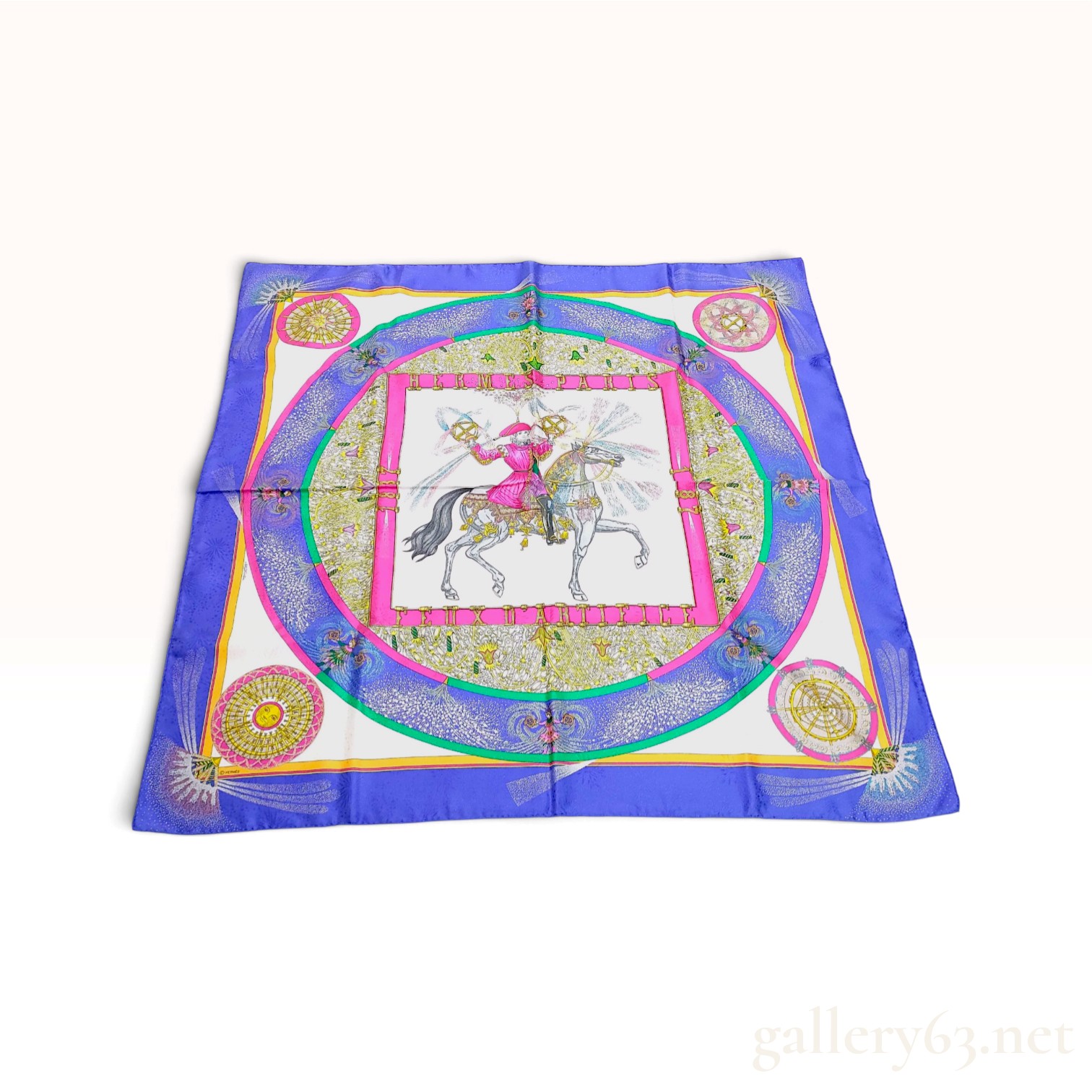 Hermes Feux d'Artifice Silk Carre 90