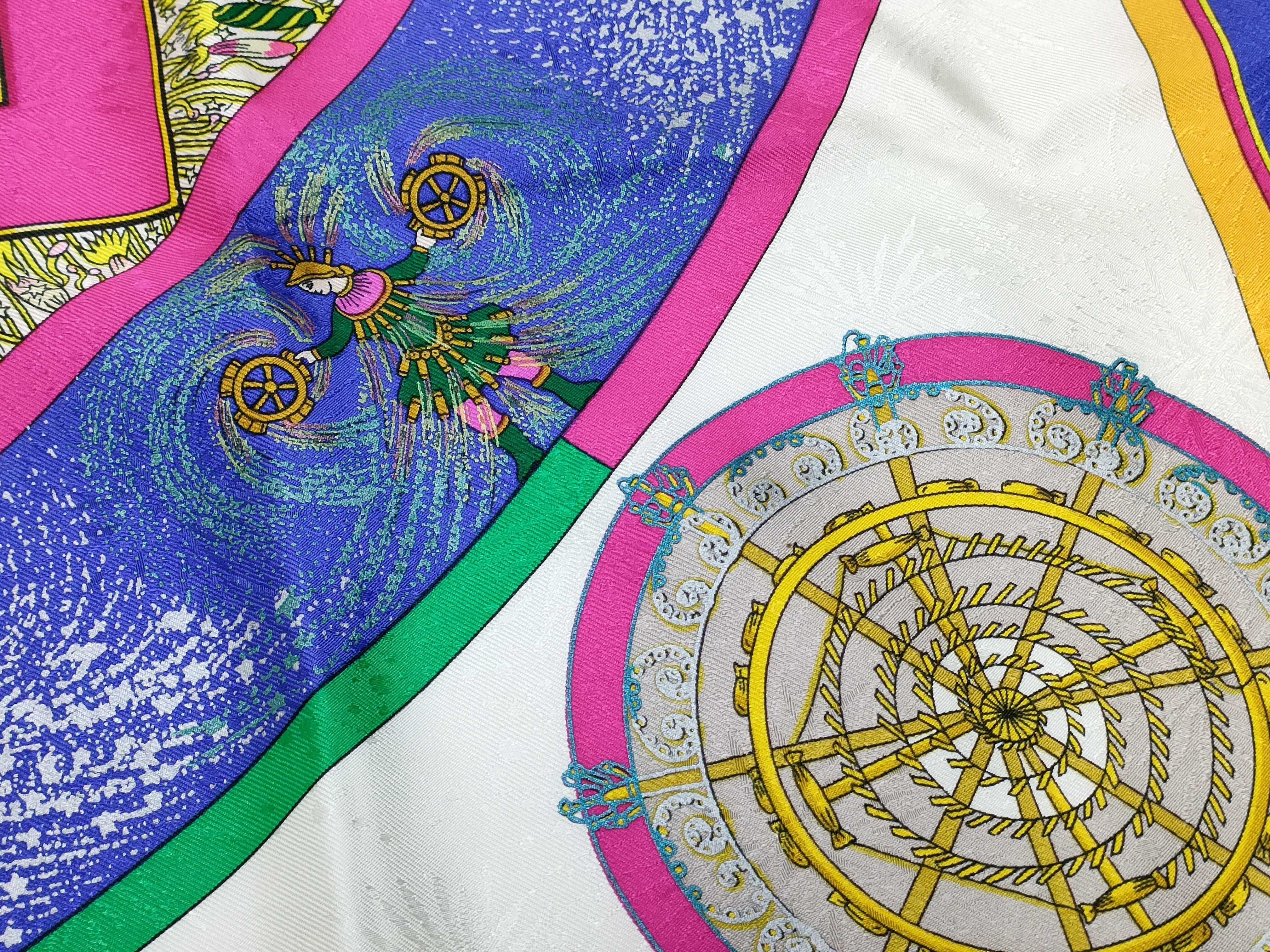 Hermes Feux d'Artifice Silk Carre 90