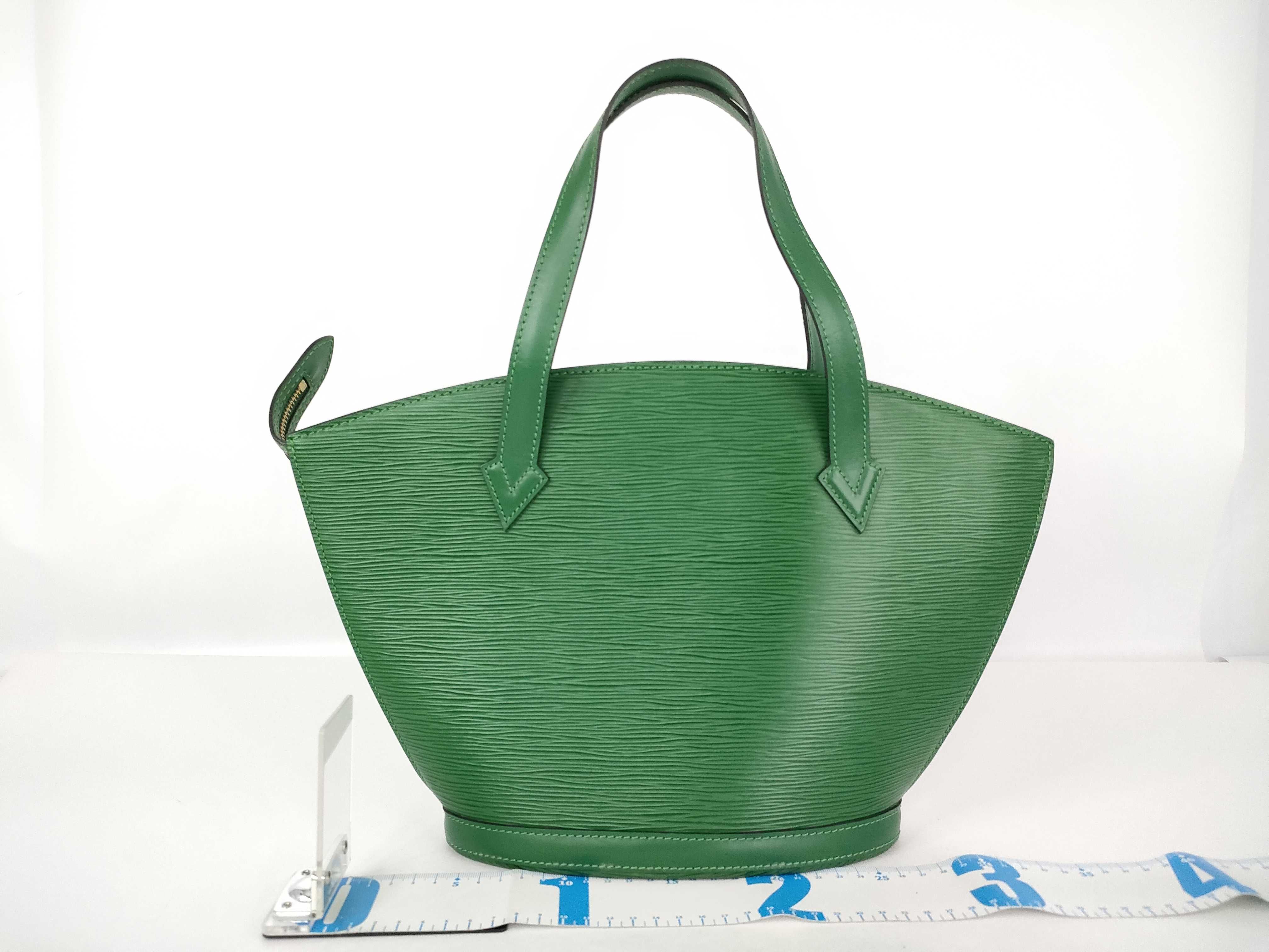 Louis Vuitton Saint Jacques Borneo Green Epi Leather Shopping Tote GM