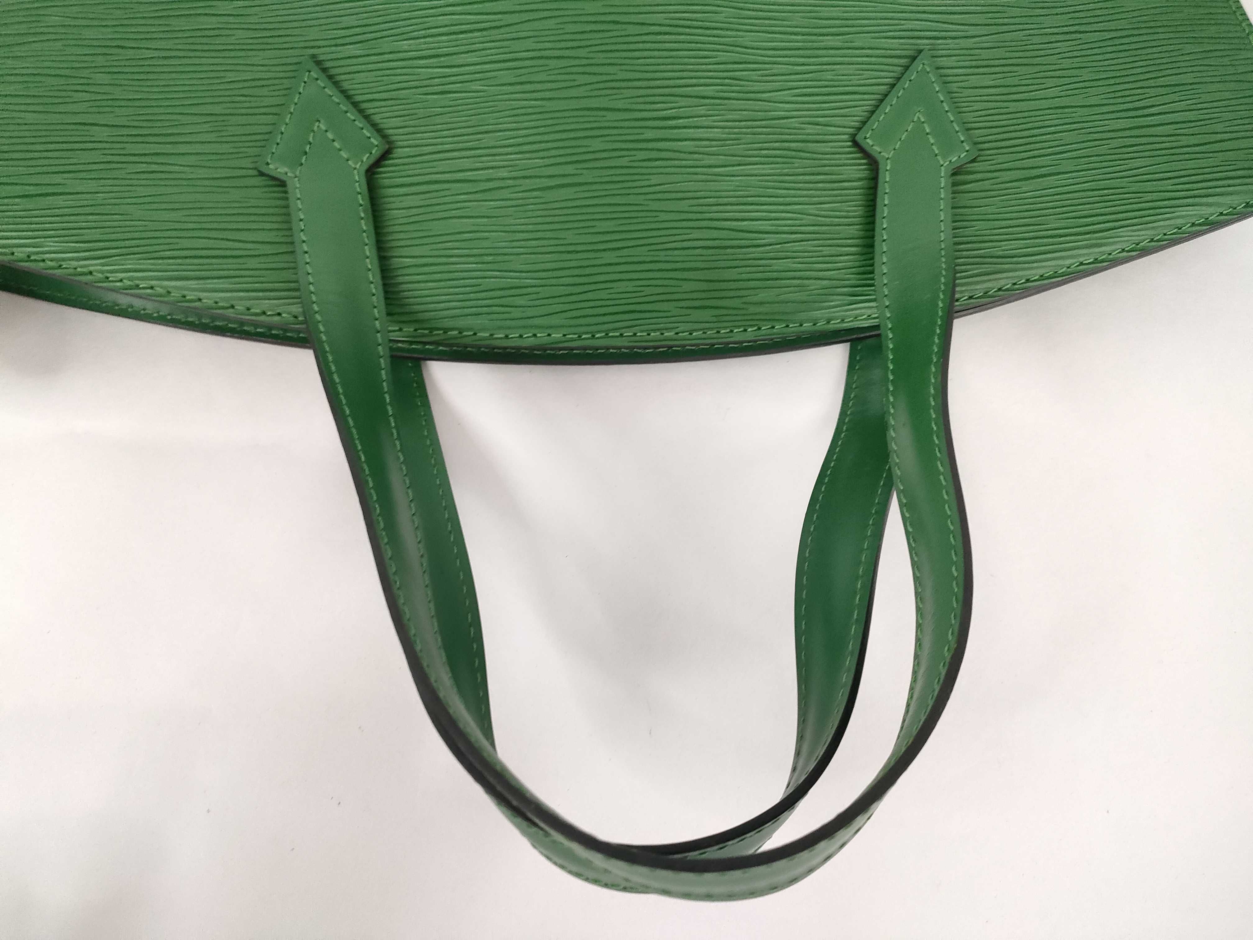 Louis Vuitton Saint Jacques Borneo Green Epi Leather Shopping Tote GM