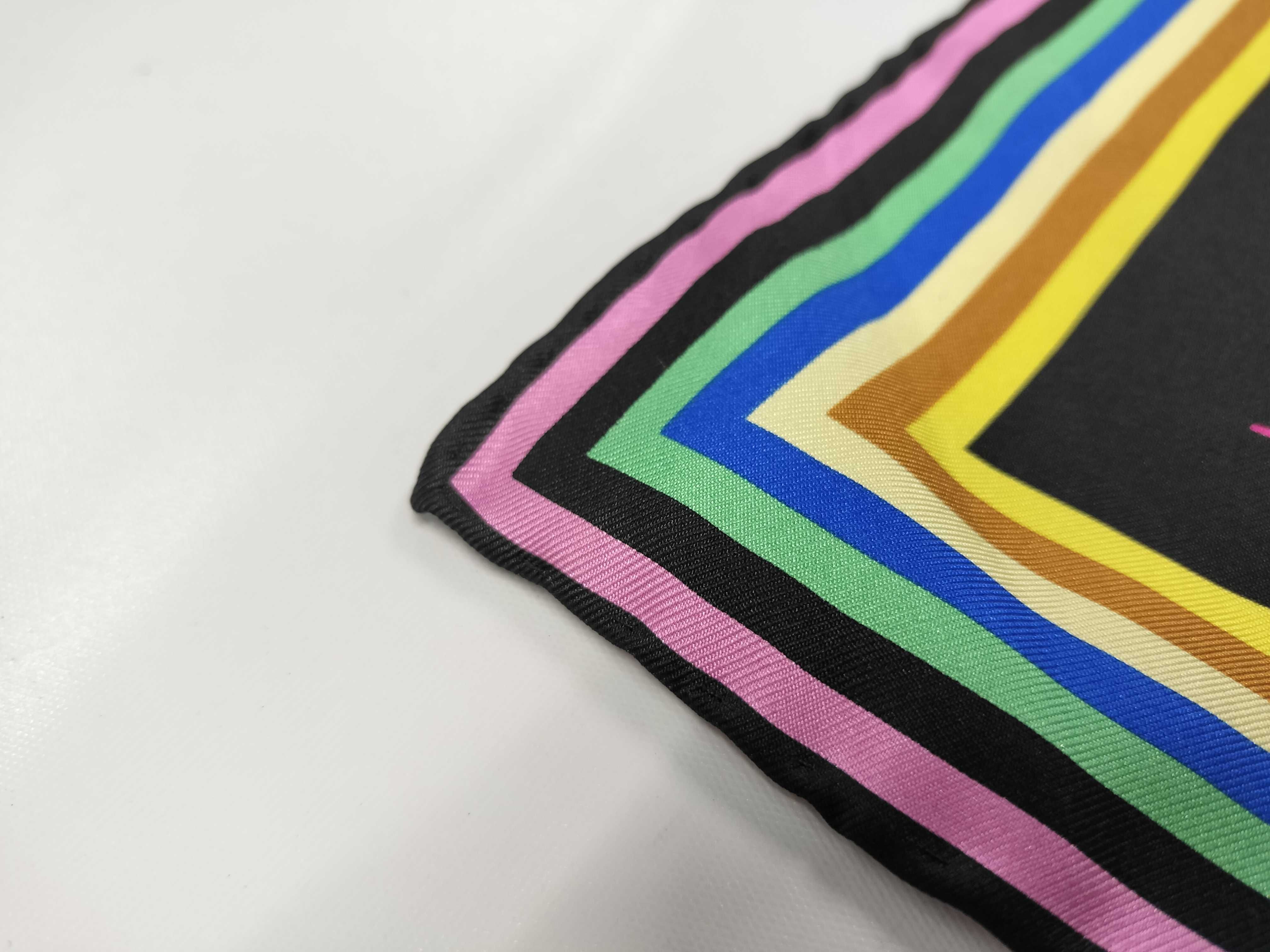 Louis Vuitton Monogram Multicolor Silk Carre 70