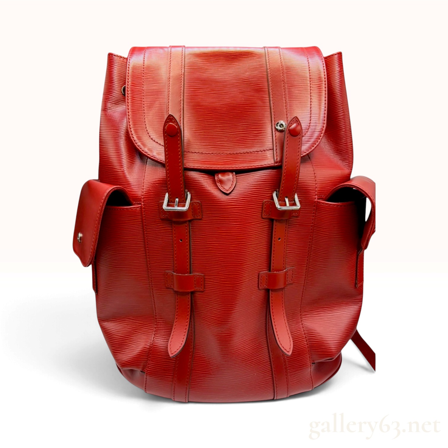 Louis Vuitton Christopher PM Red Epi Leather Backpack