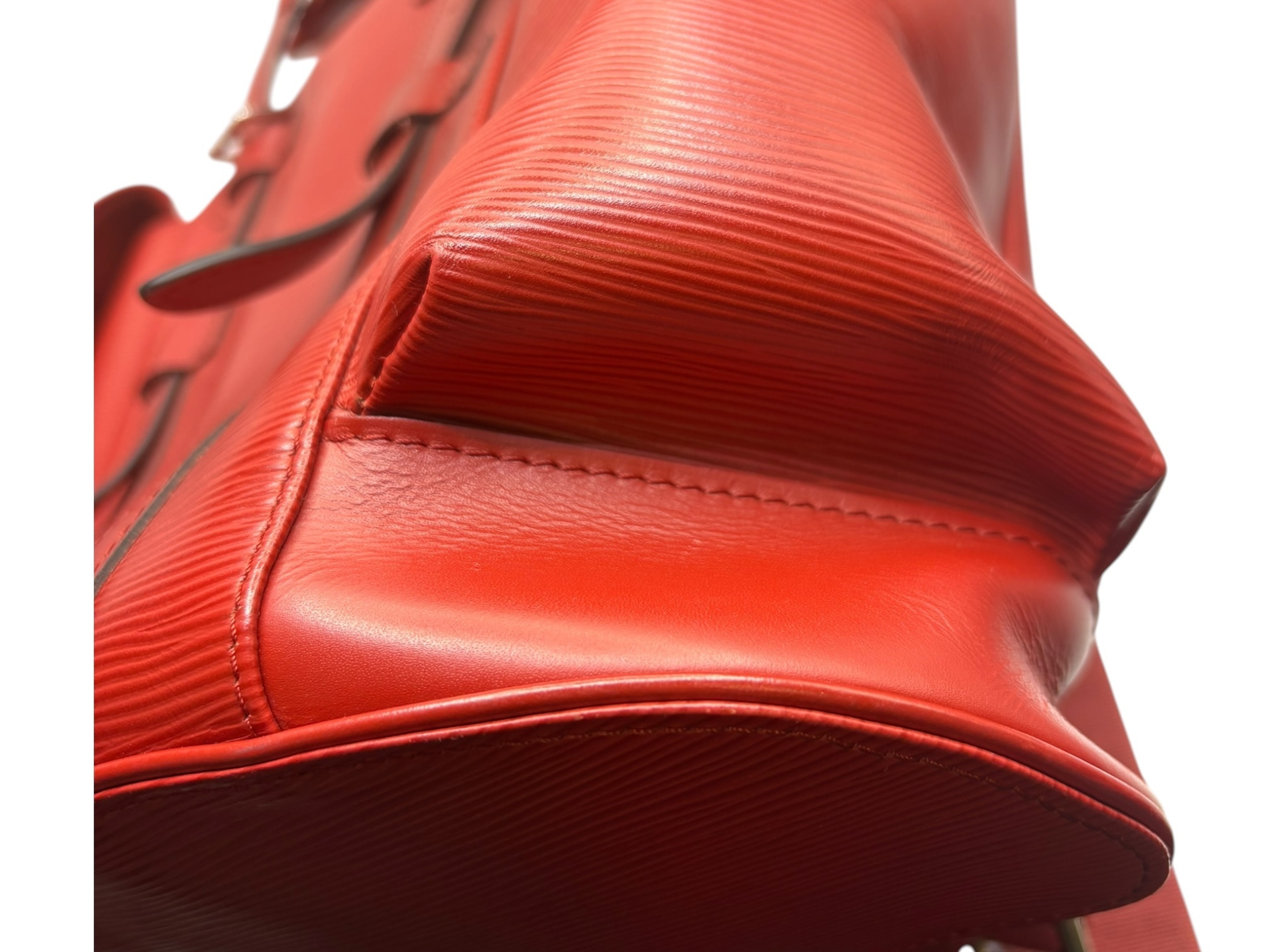 Louis Vuitton Christopher PM Red Epi Leather Backpack