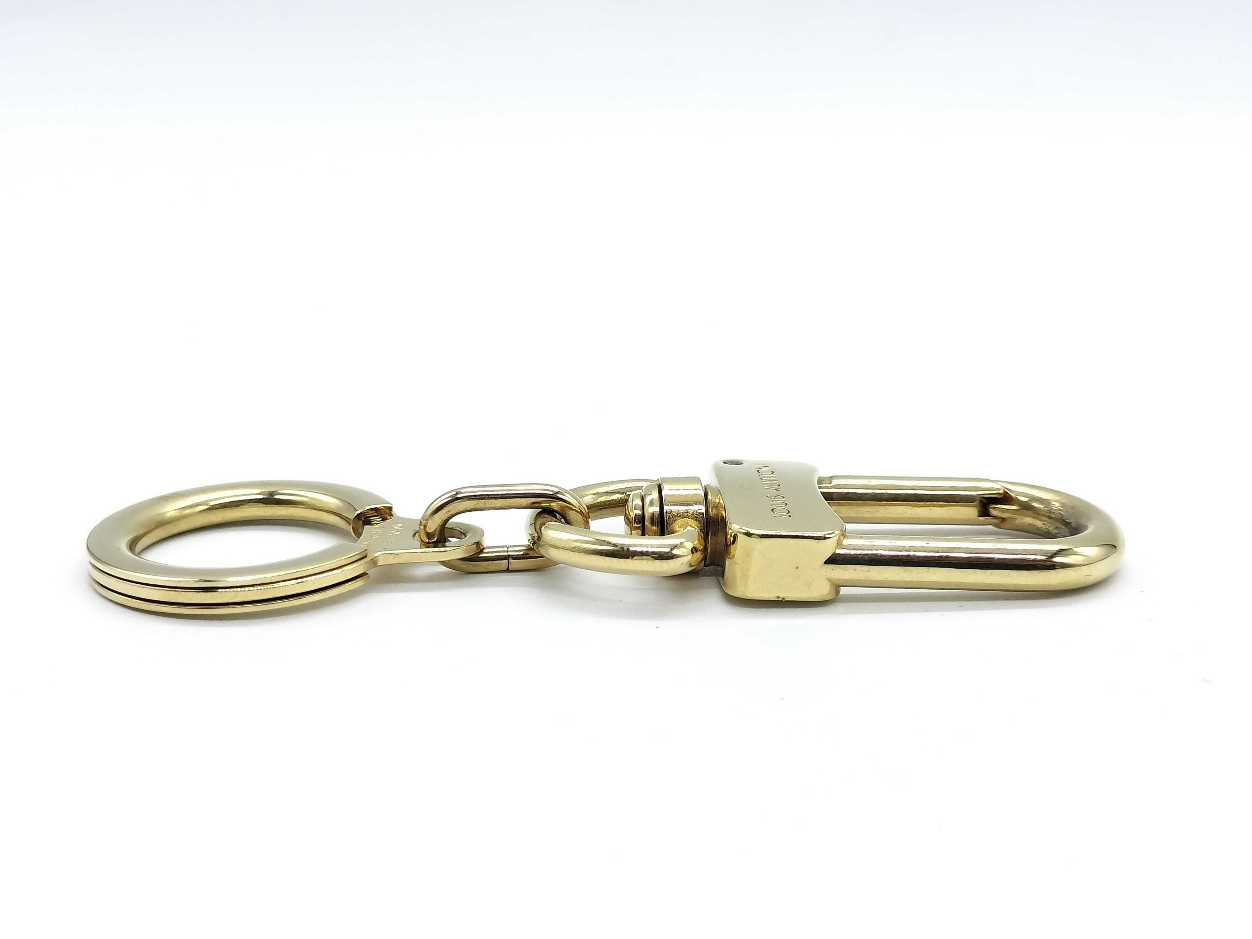 Louis Vuitton Gold-Tone Anocre Keychain Extender