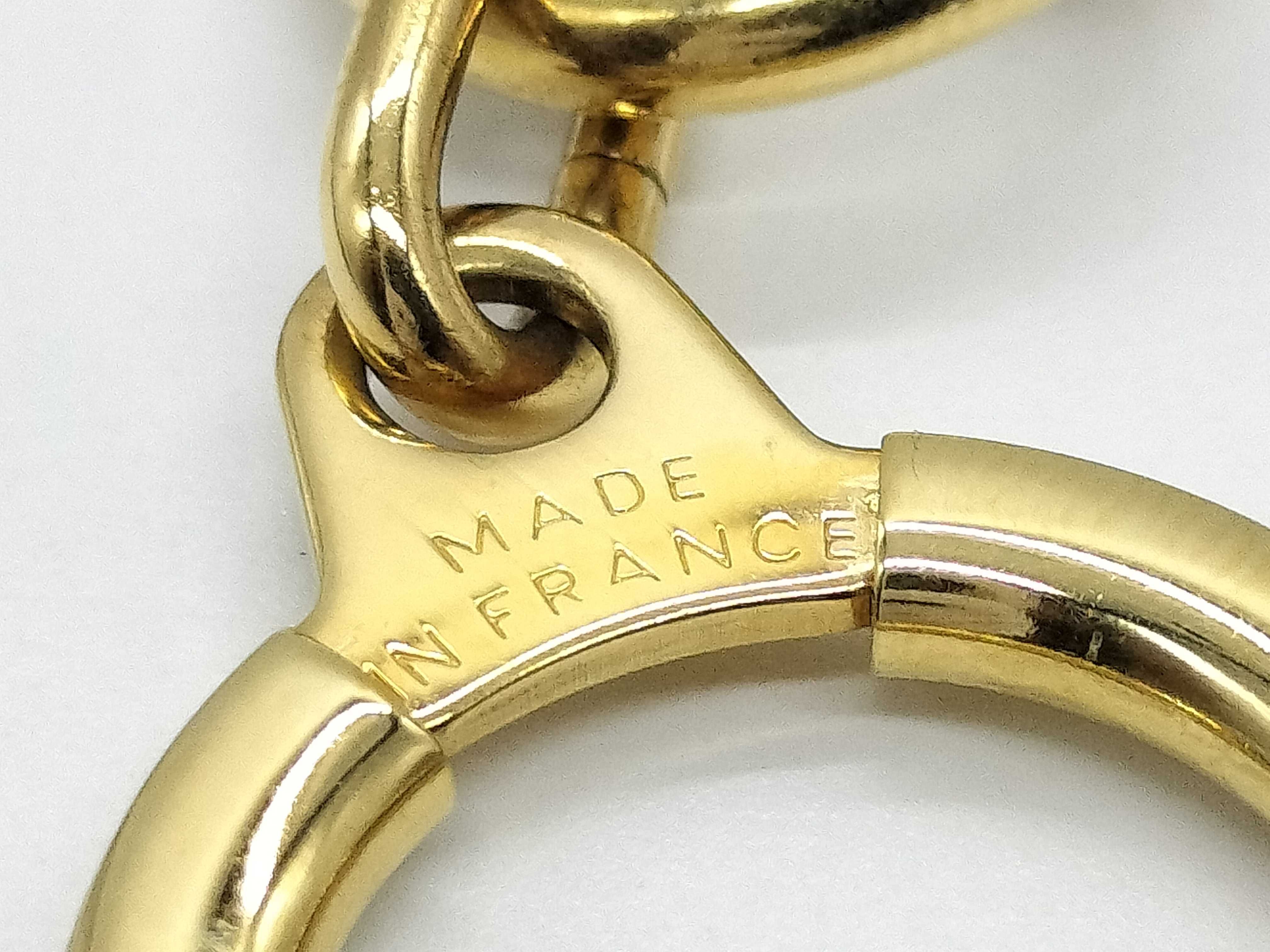 Louis Vuitton Gold-Tone Anocre Keychain Extender