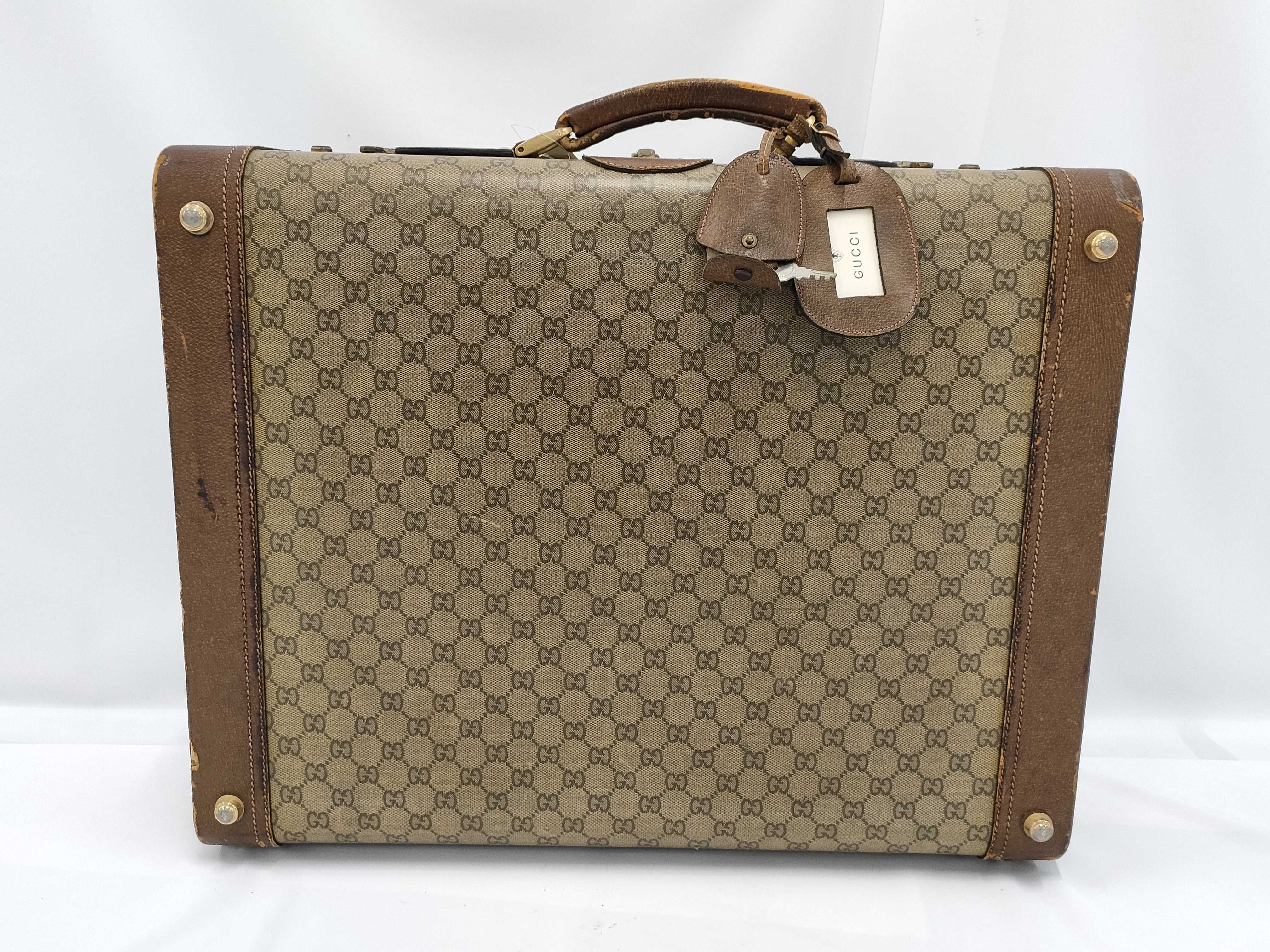 GUCCI GG Trunk Case Suitcase
