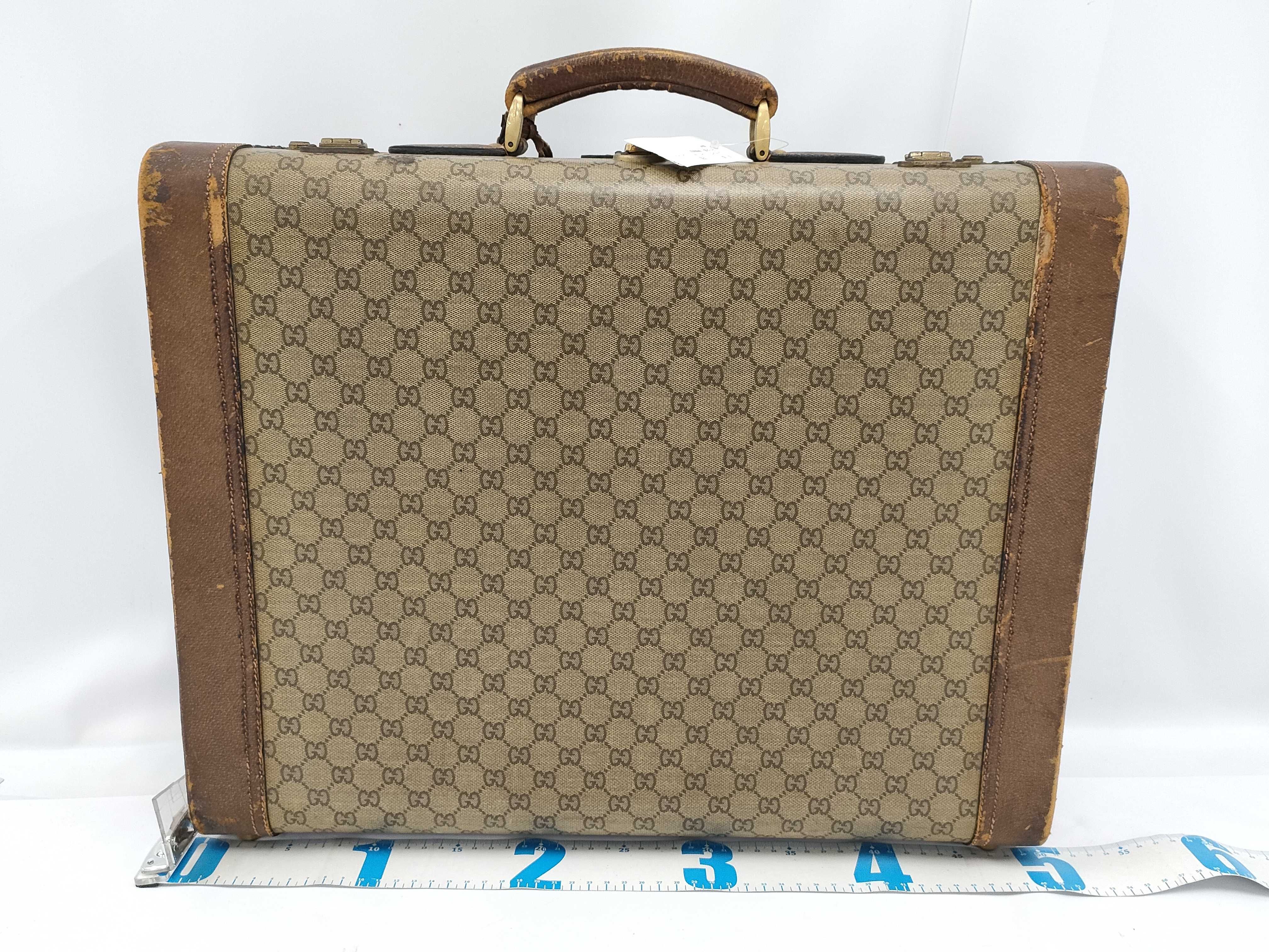 GUCCI GG Trunk Case Suitcase
