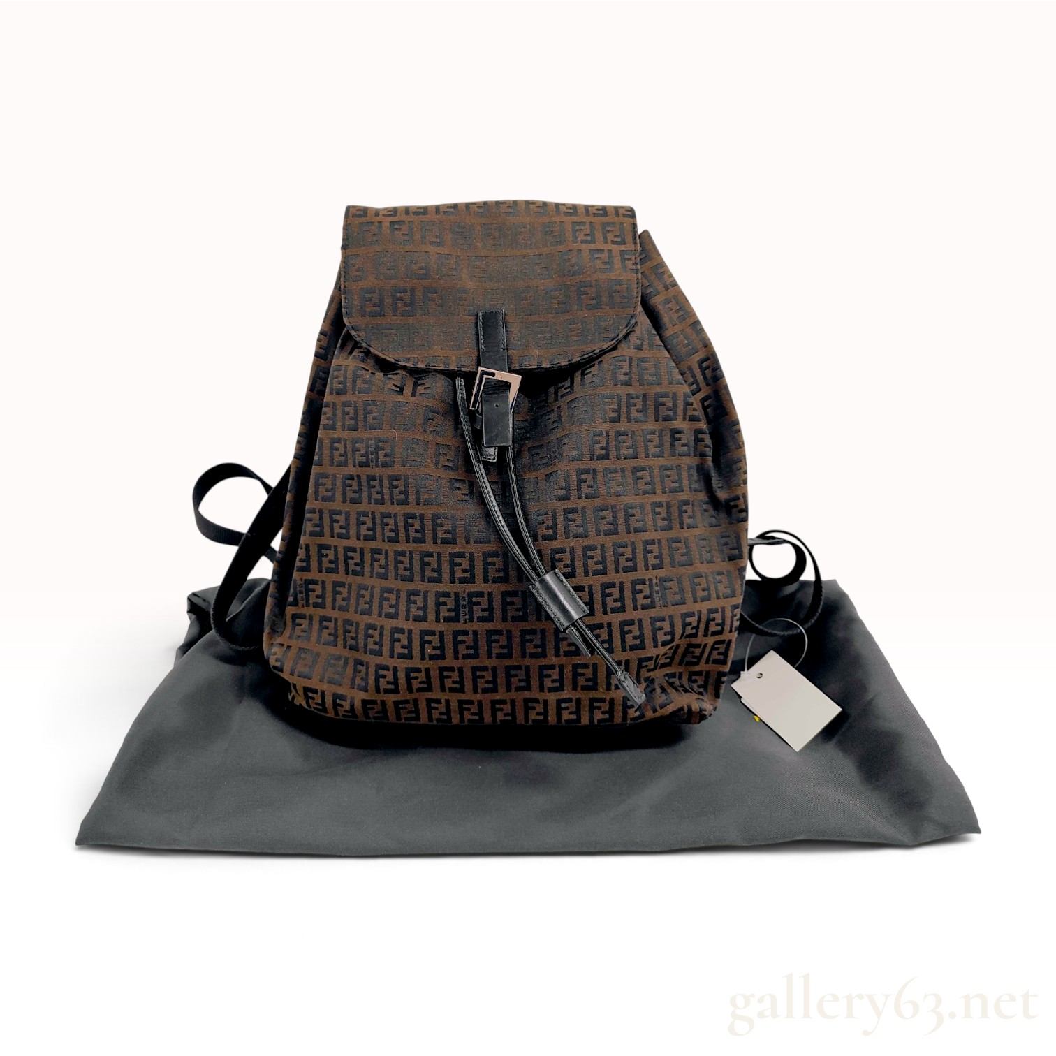 Fendi Zucca Monogram Canvas Backpack