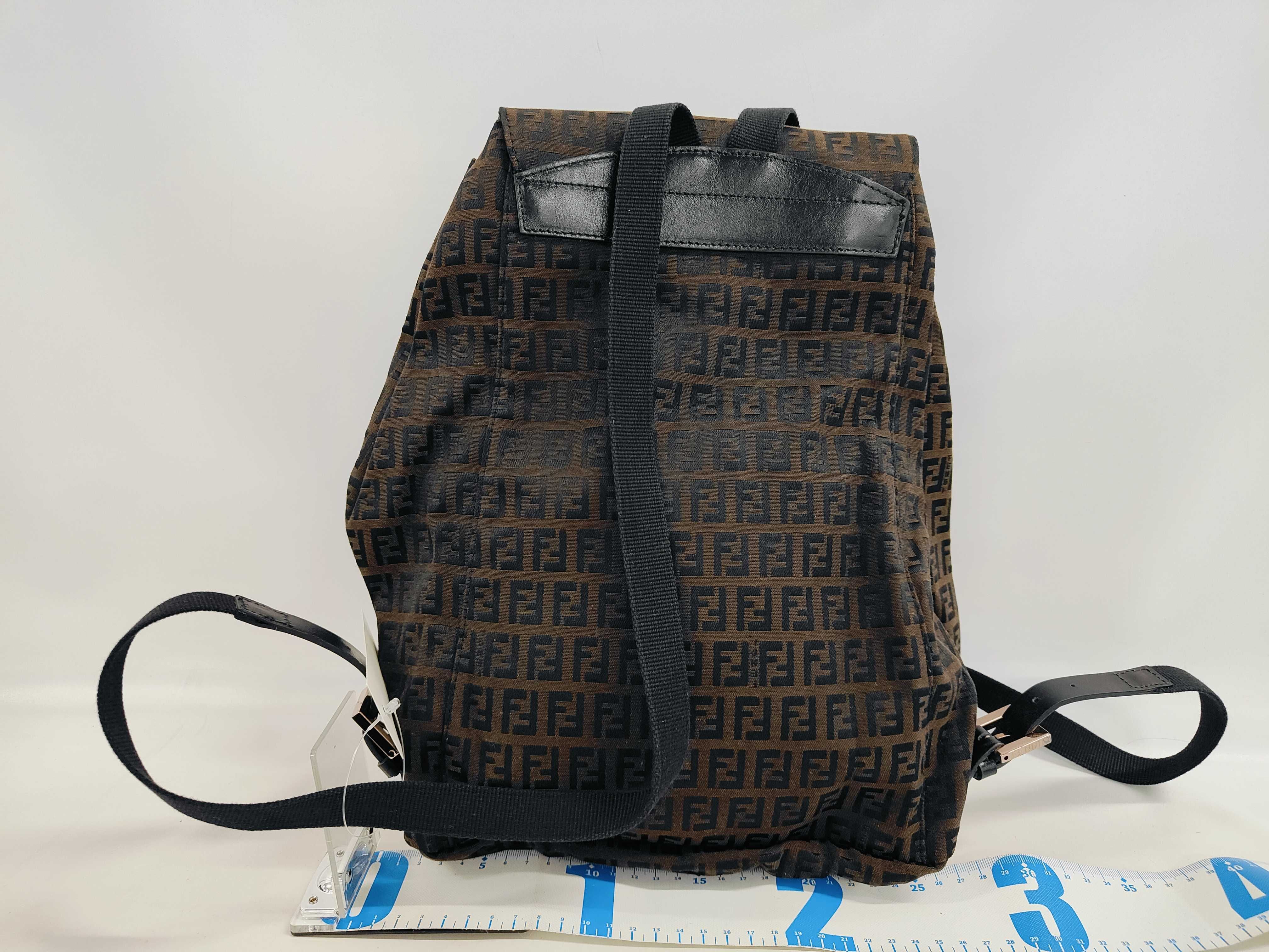Fendi Zucca Monogram Canvas Backpack
