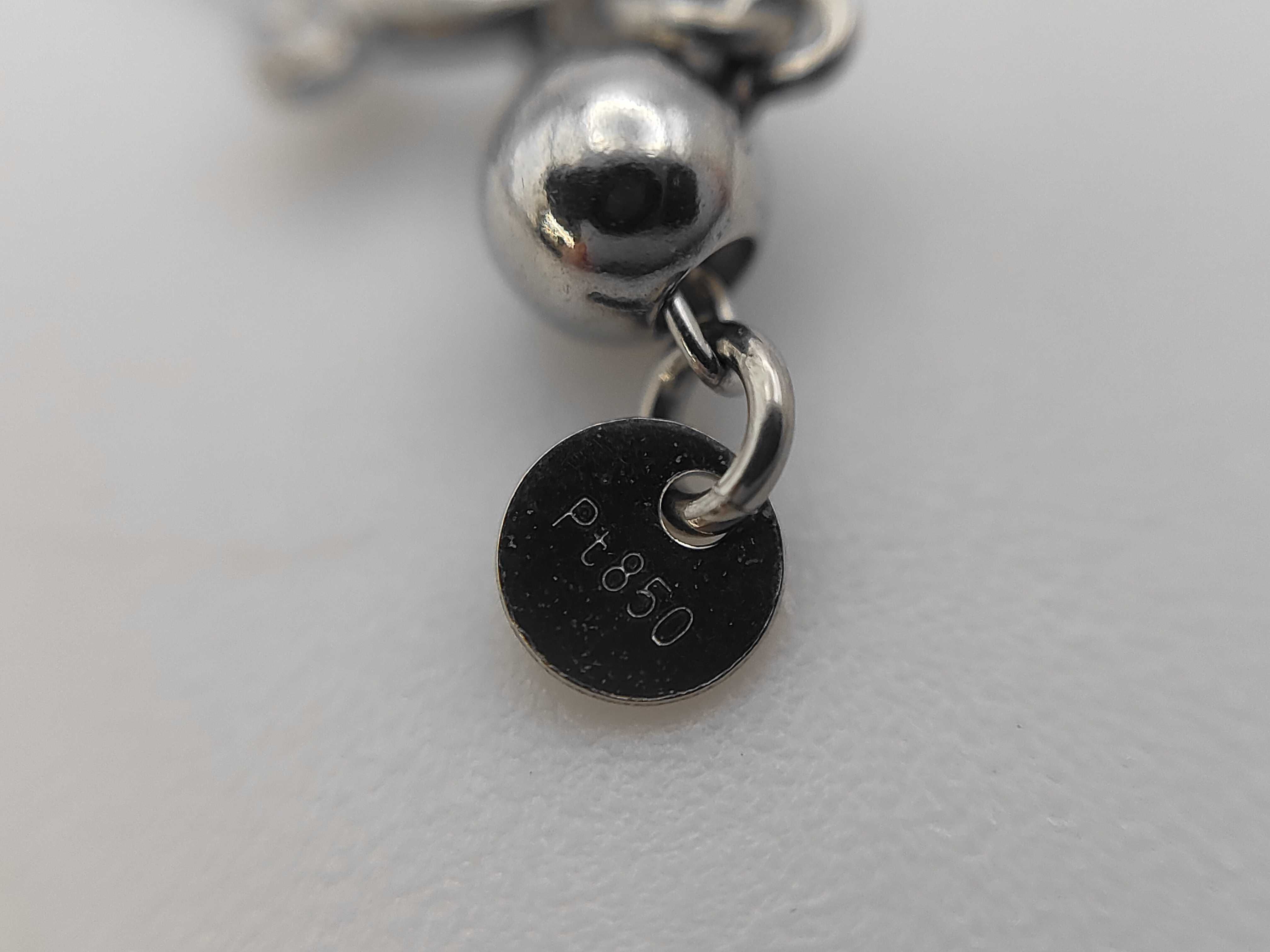 Platinum Ruby and Diamond Pendant Necklace