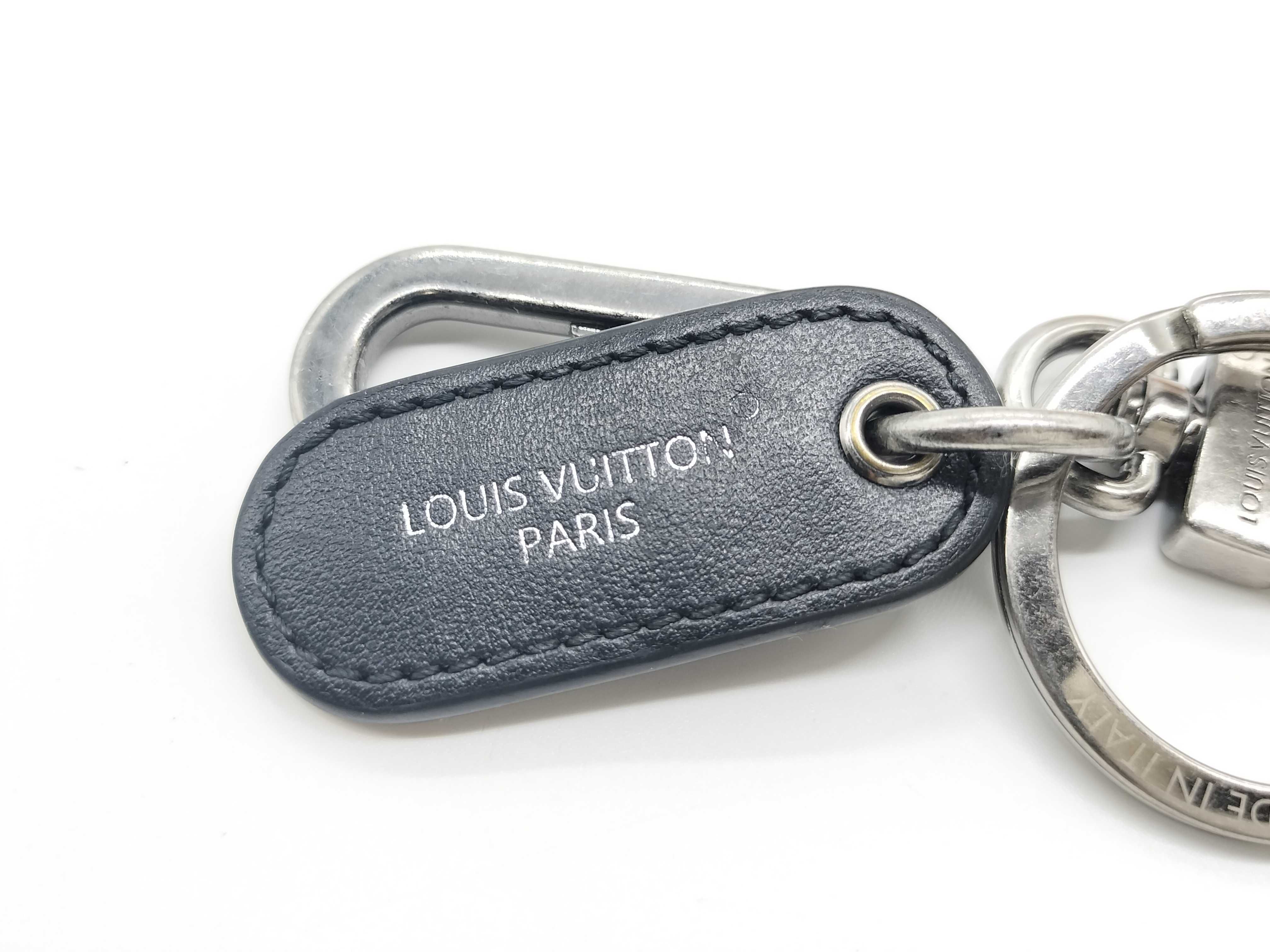Louis Vuitton LV Link Key Holder in Monogram Eclipse with Box