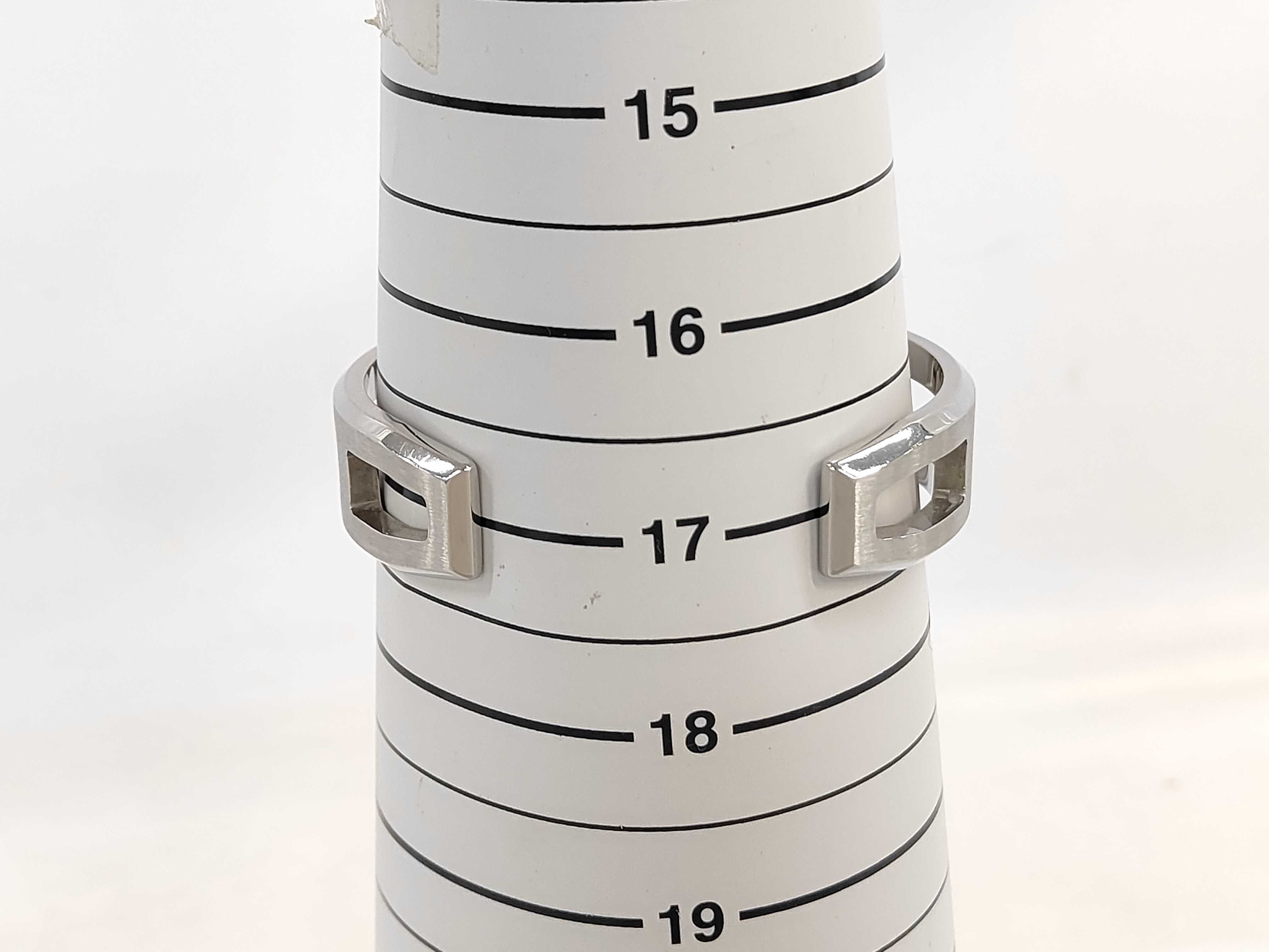 Hermes Play Bangle Solid 925 Sterling Silver Cuff Bracelet