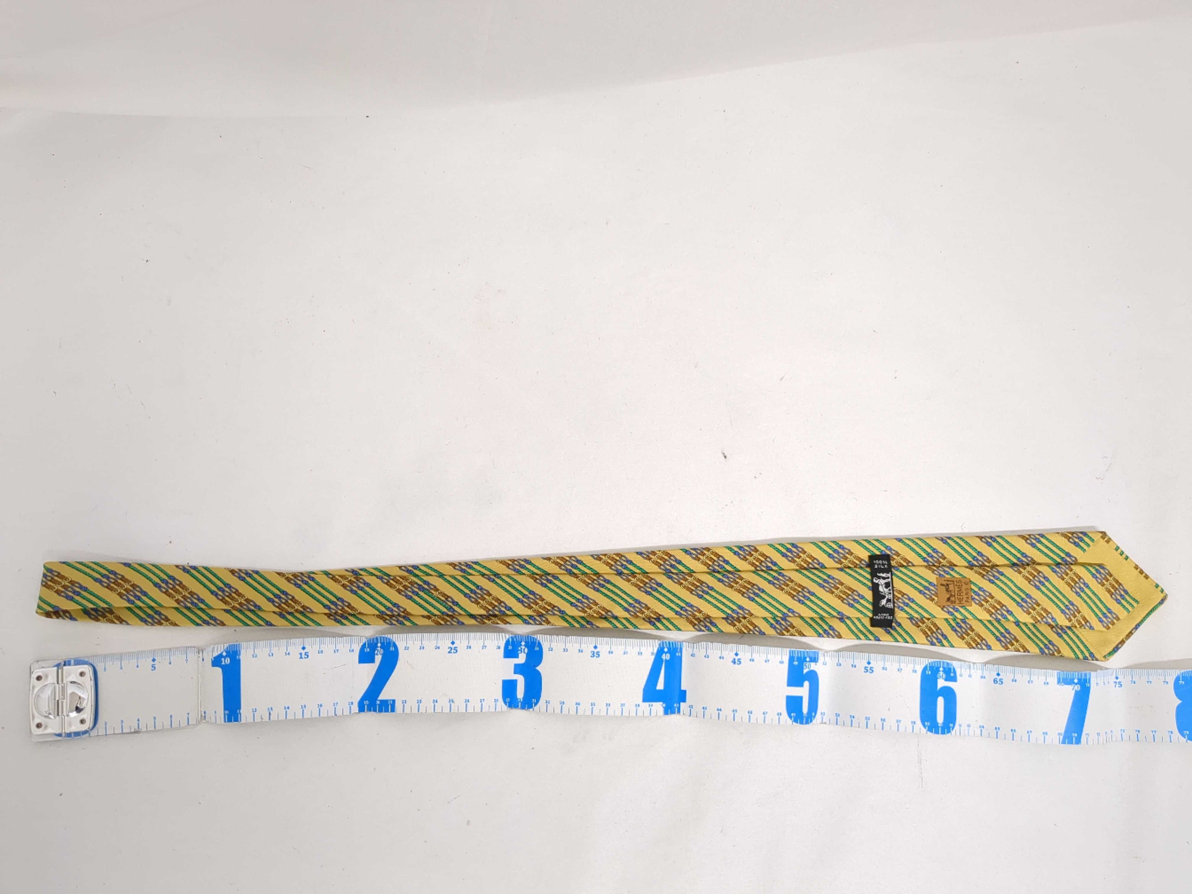 Three Hermes Silk Ties with Original Box