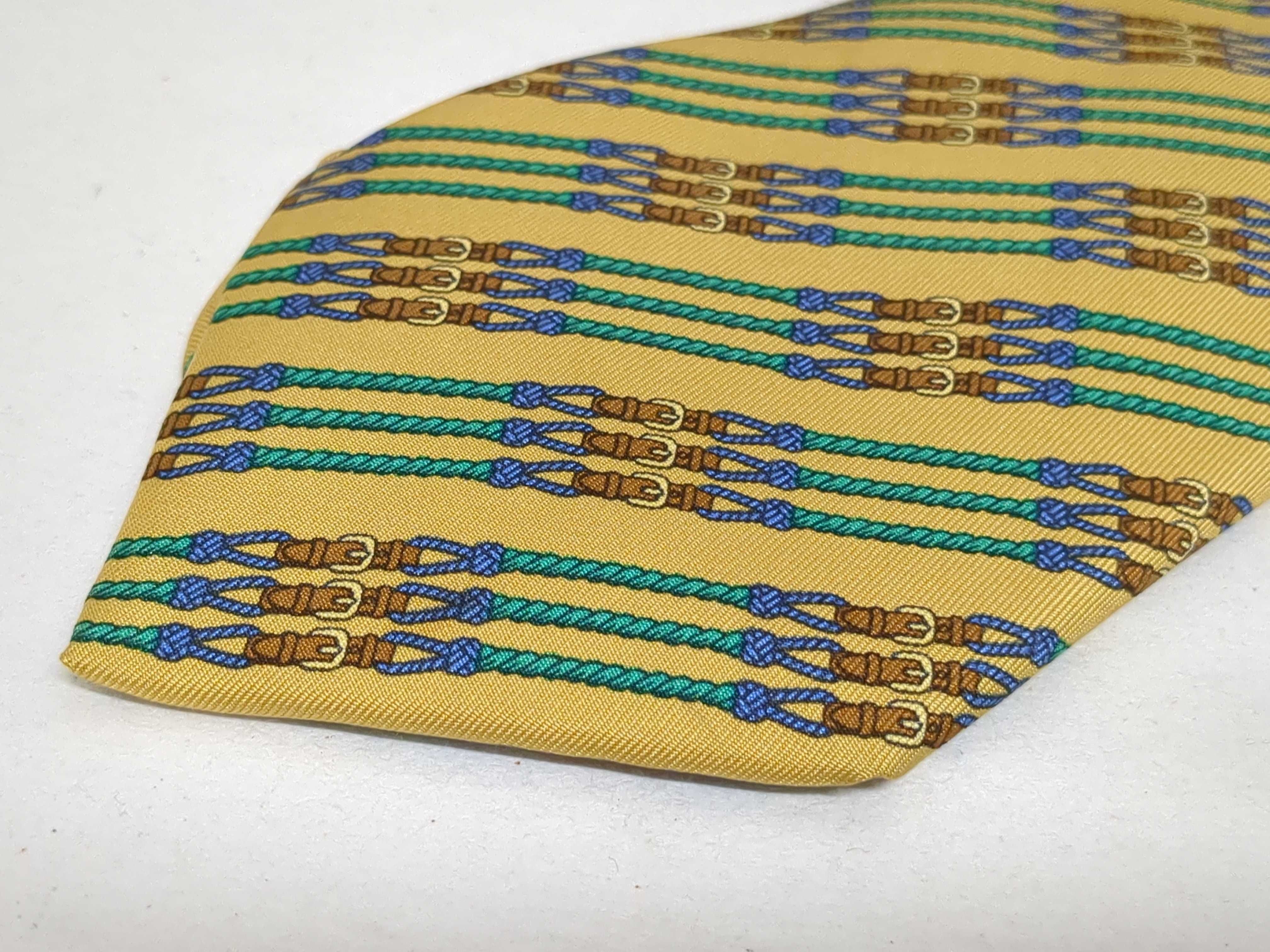 Three Hermes Silk Ties with Original Box