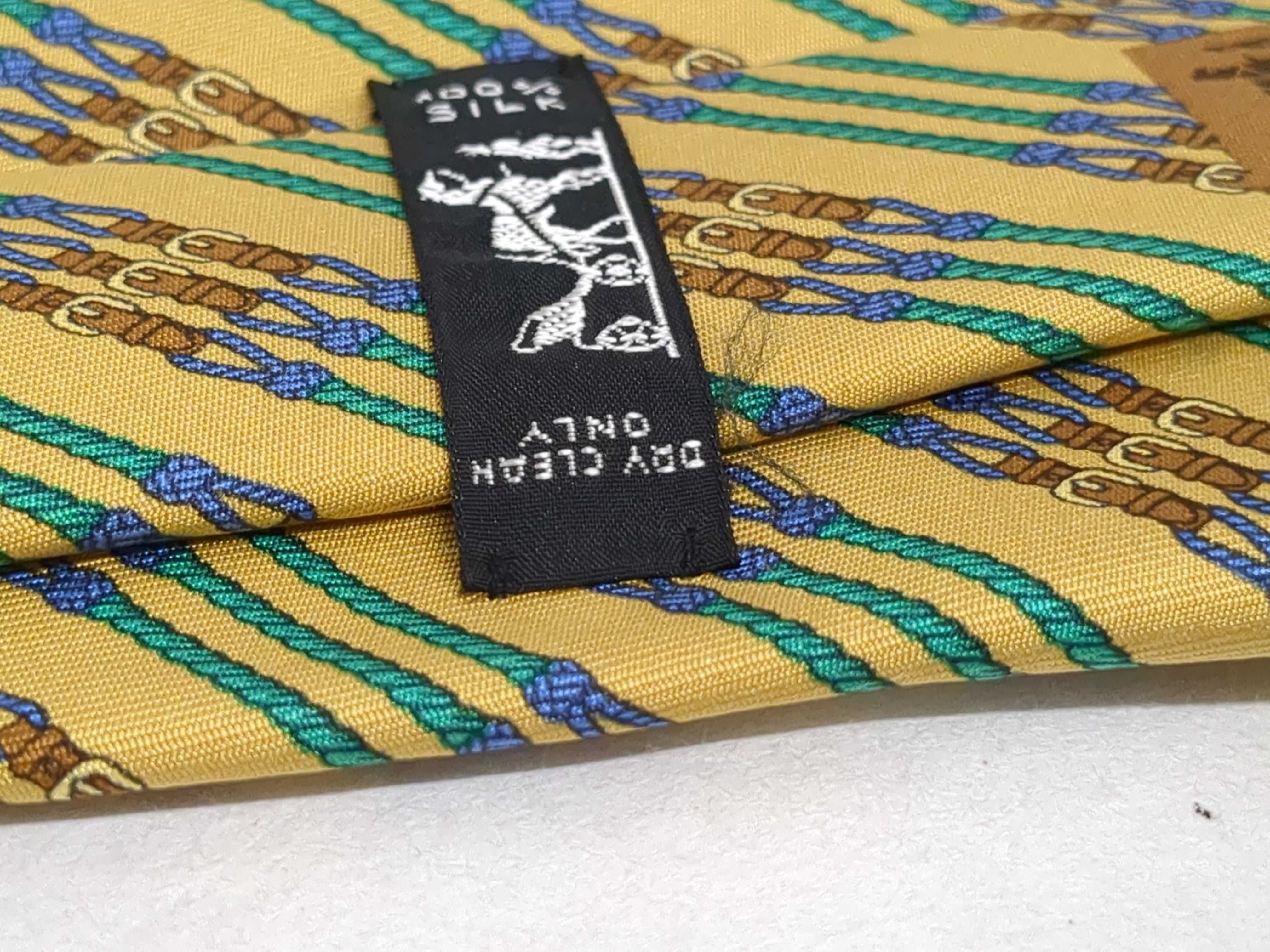 Three Hermes Silk Ties with Original Box