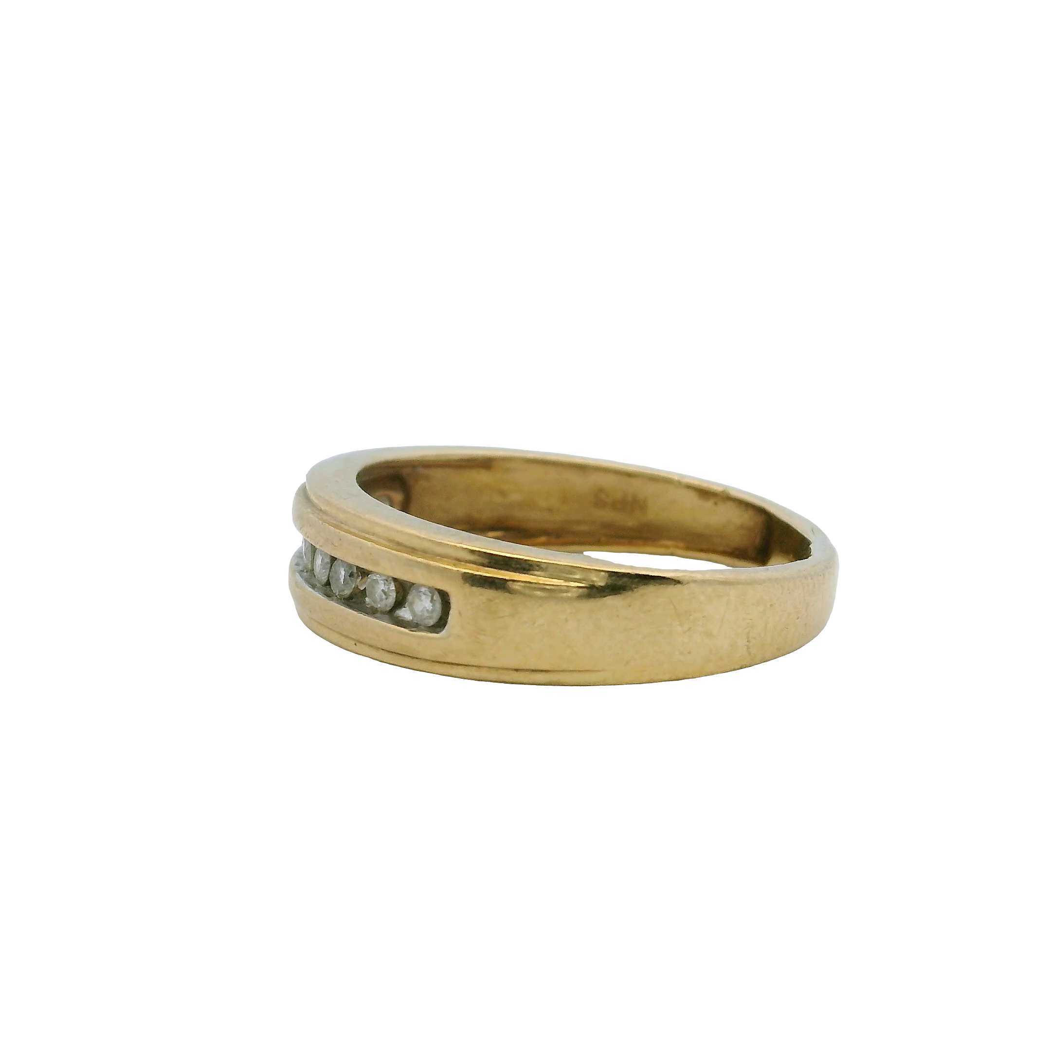 10K Yellow Gold Diamond Ring