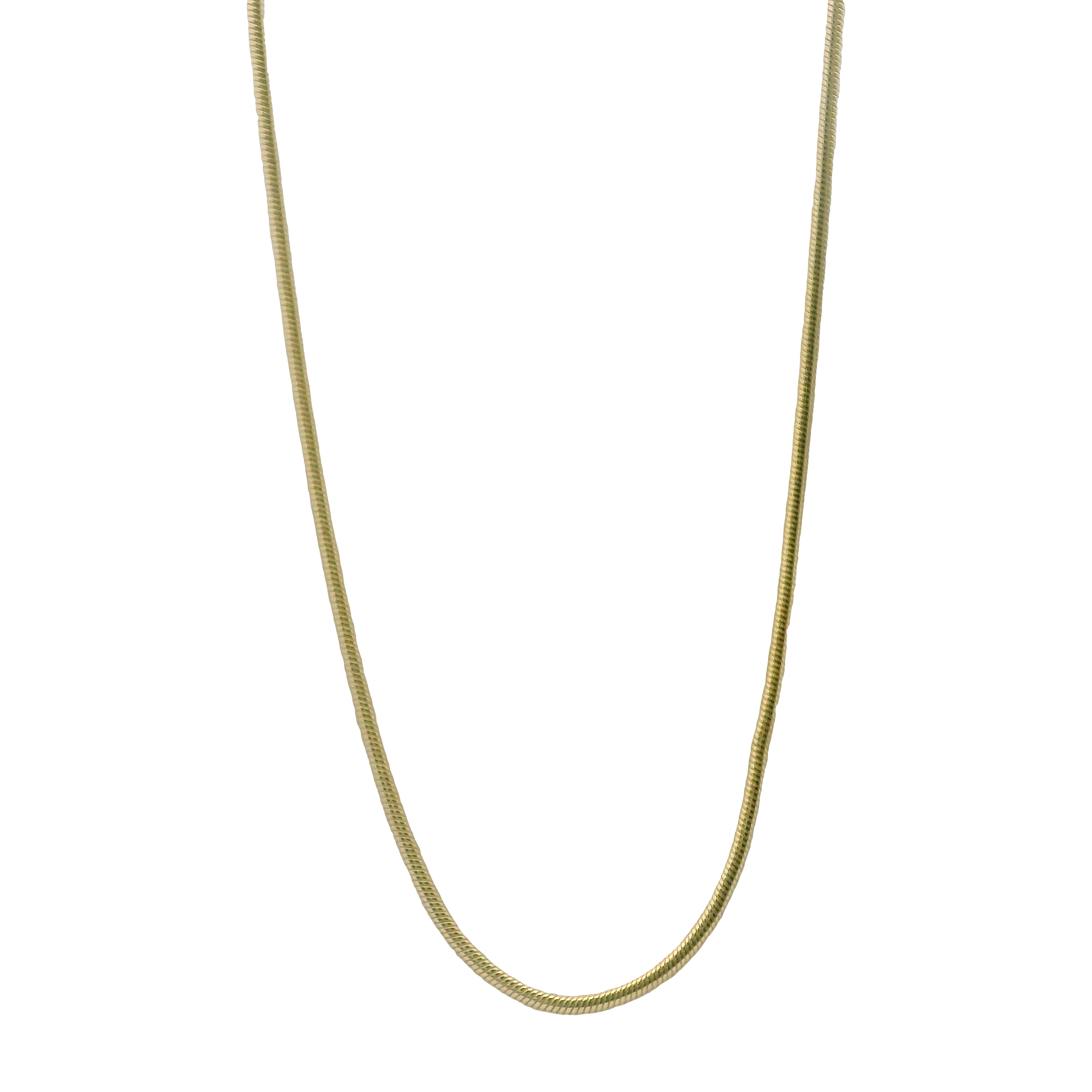 14K Yellow Gold Snake Chain