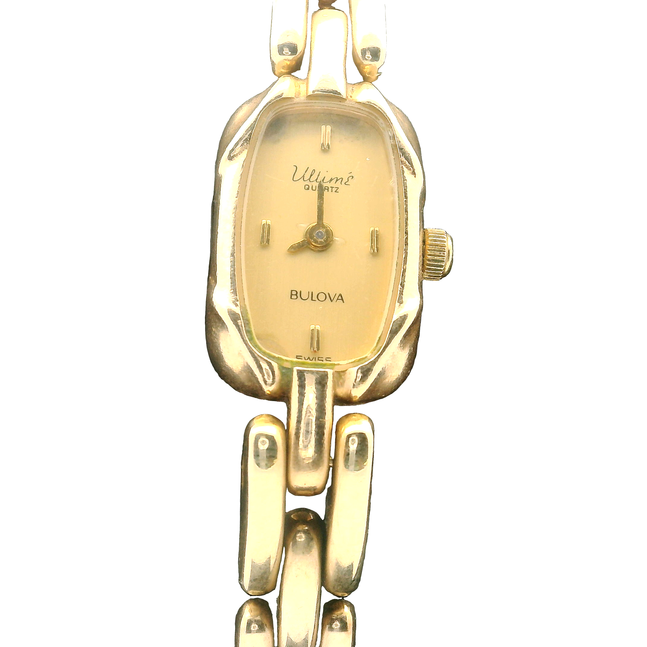 14K Yellow Gold Bulova Ladies Watch