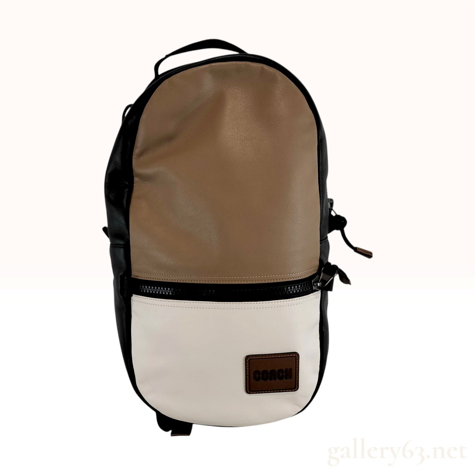 Coach Pacer Colorblock Leather Backpack