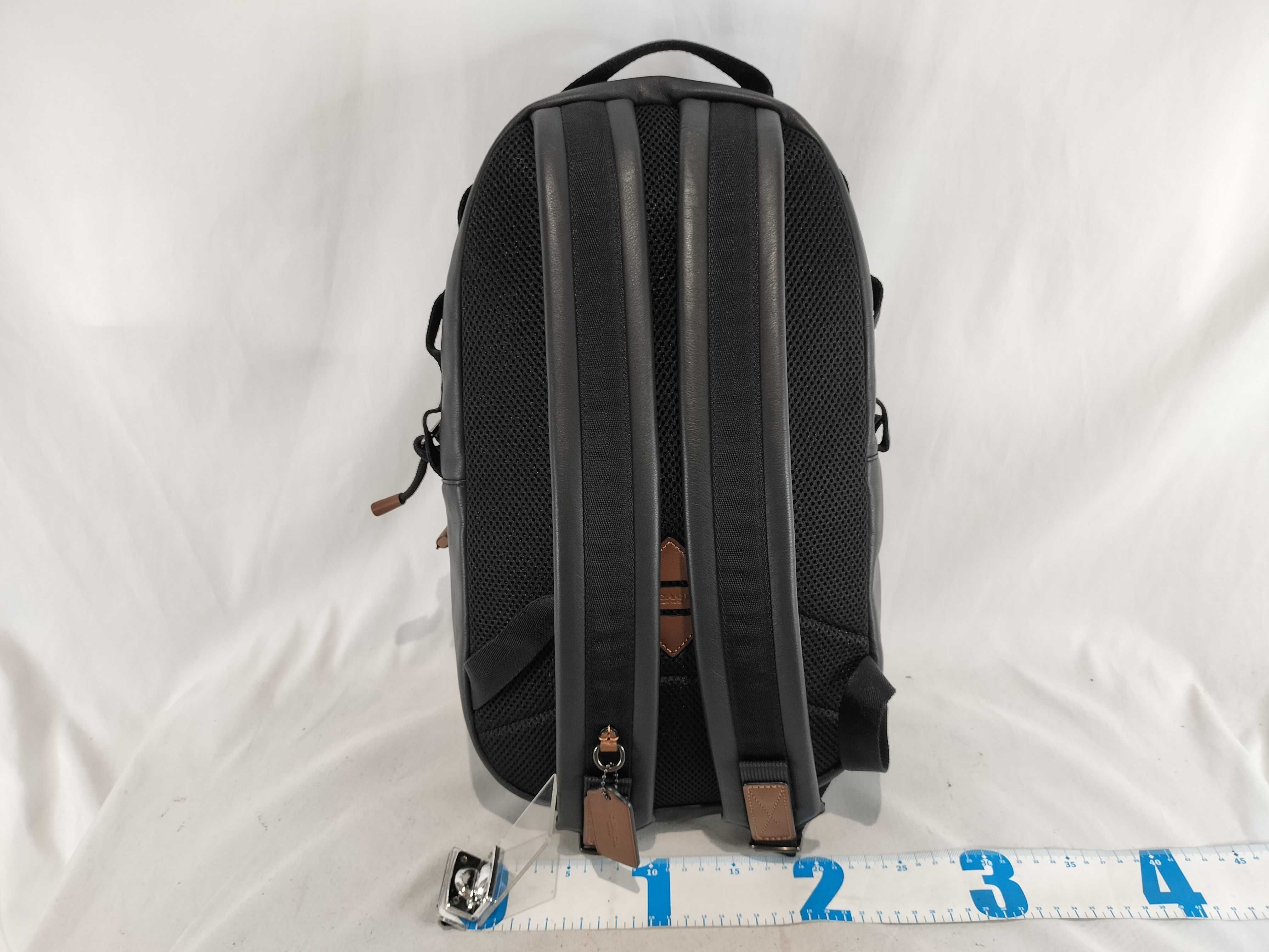 Coach Pacer Colorblock Leather Backpack