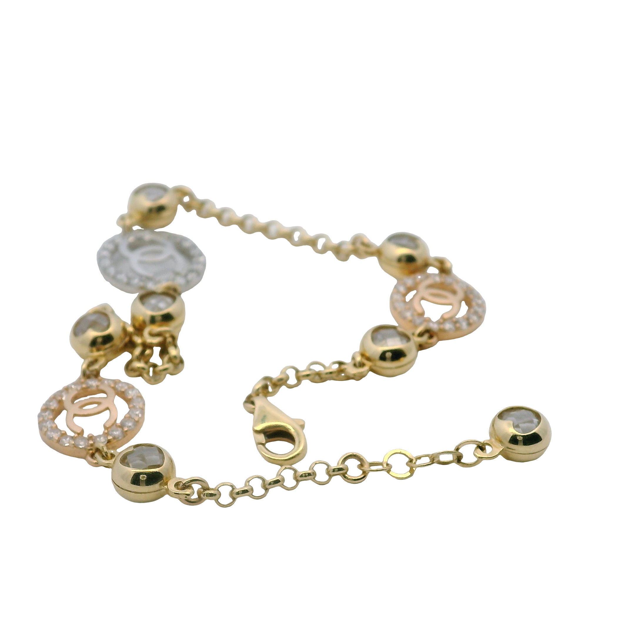 14K Yellow Gold Fashion Bracelet