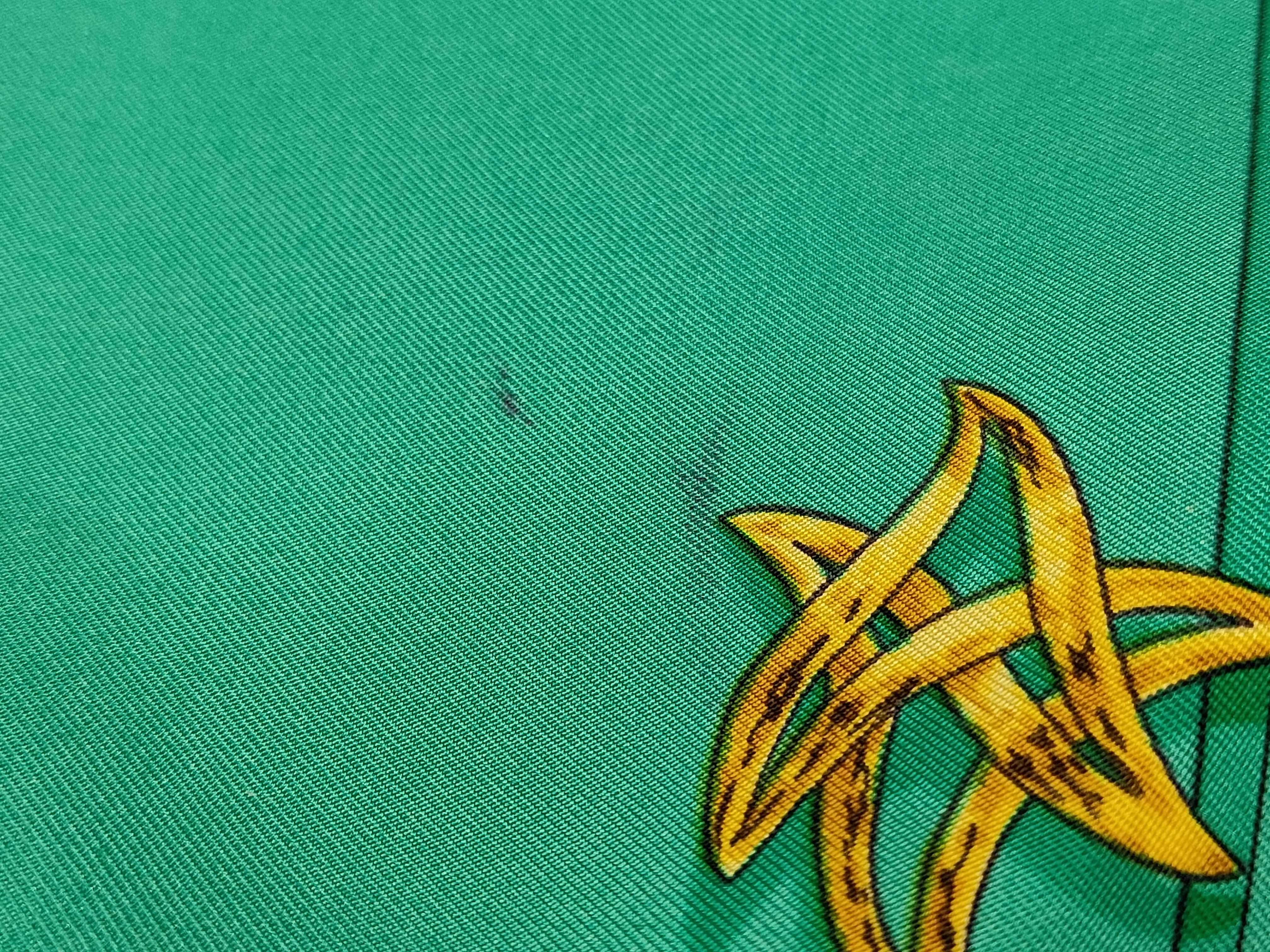 Hermes Clips Green Silk Scarf