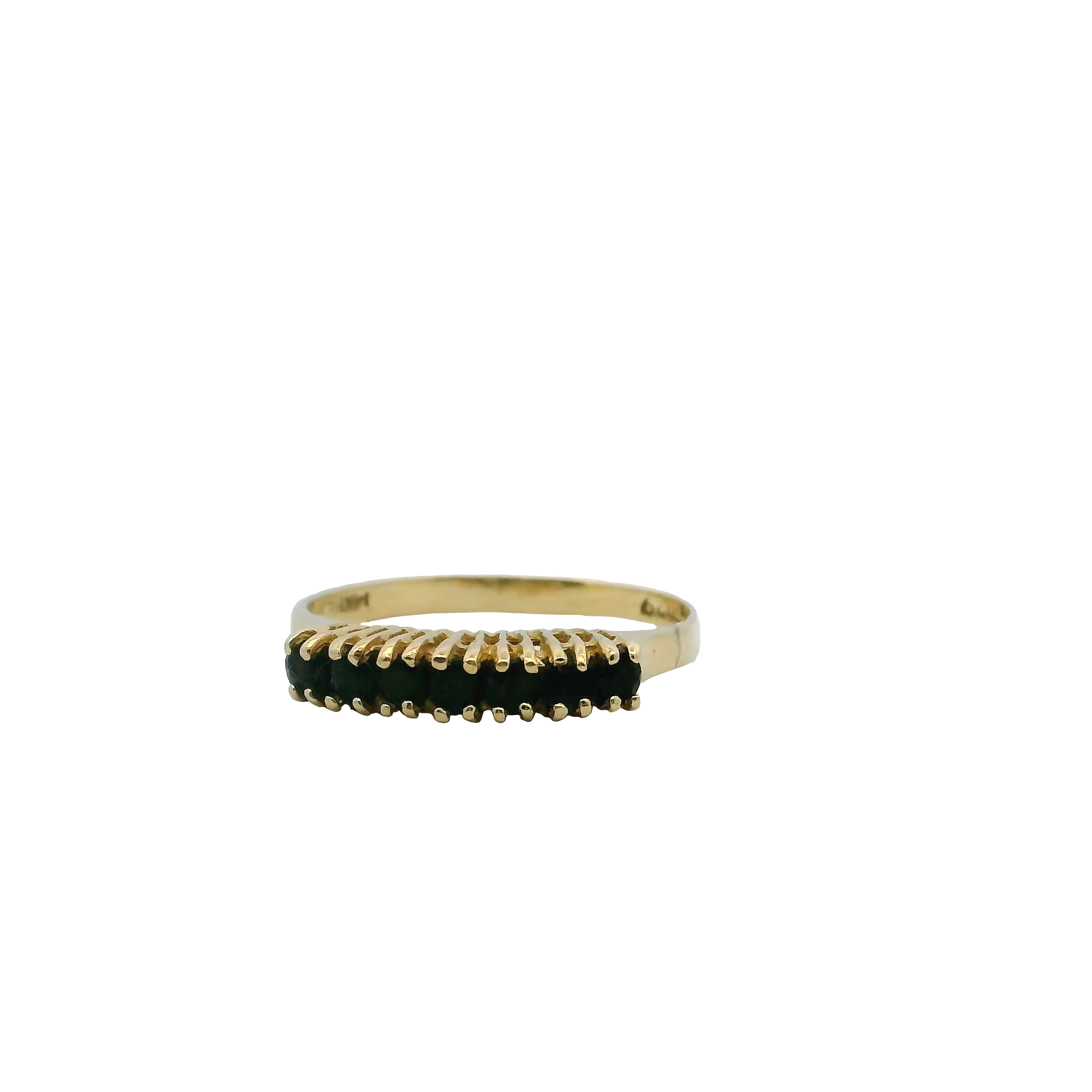 14K Gold Sapphire Ring