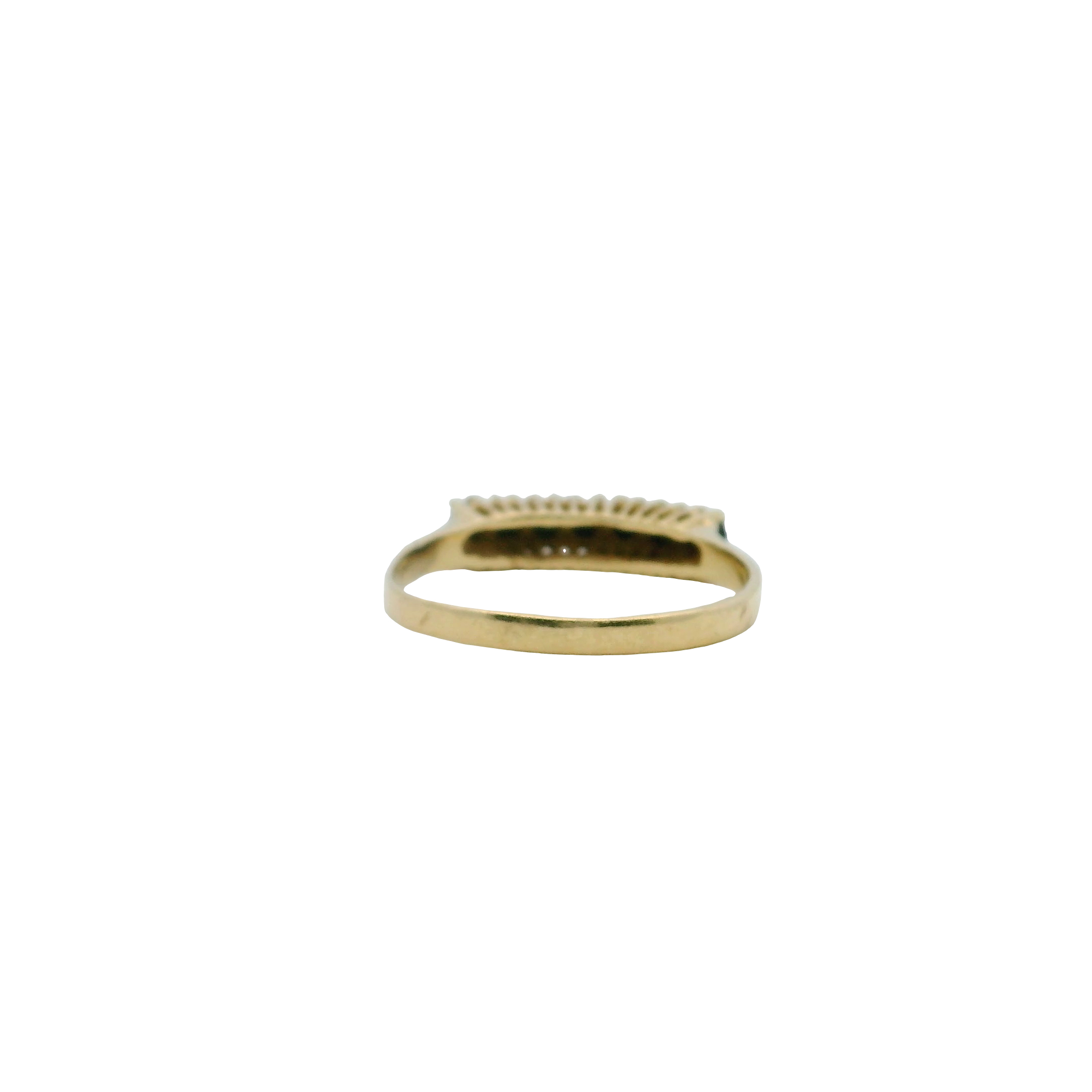 14K Gold Sapphire Ring