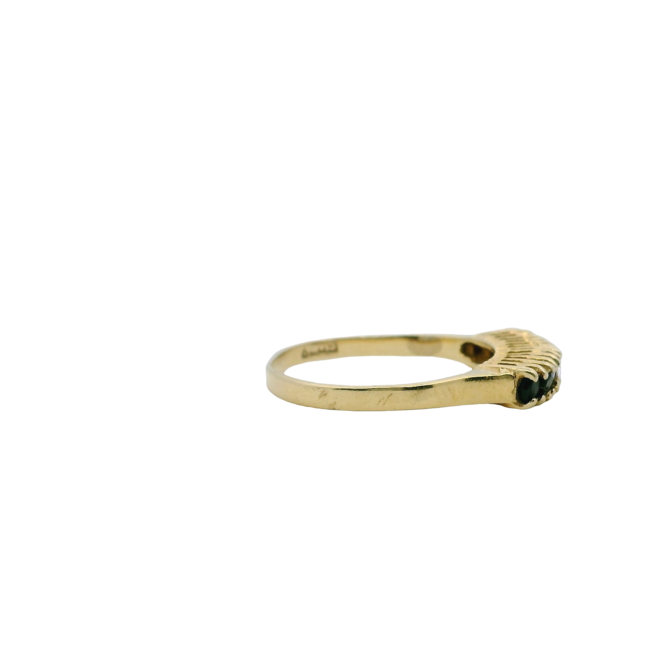 14K Gold Sapphire Ring