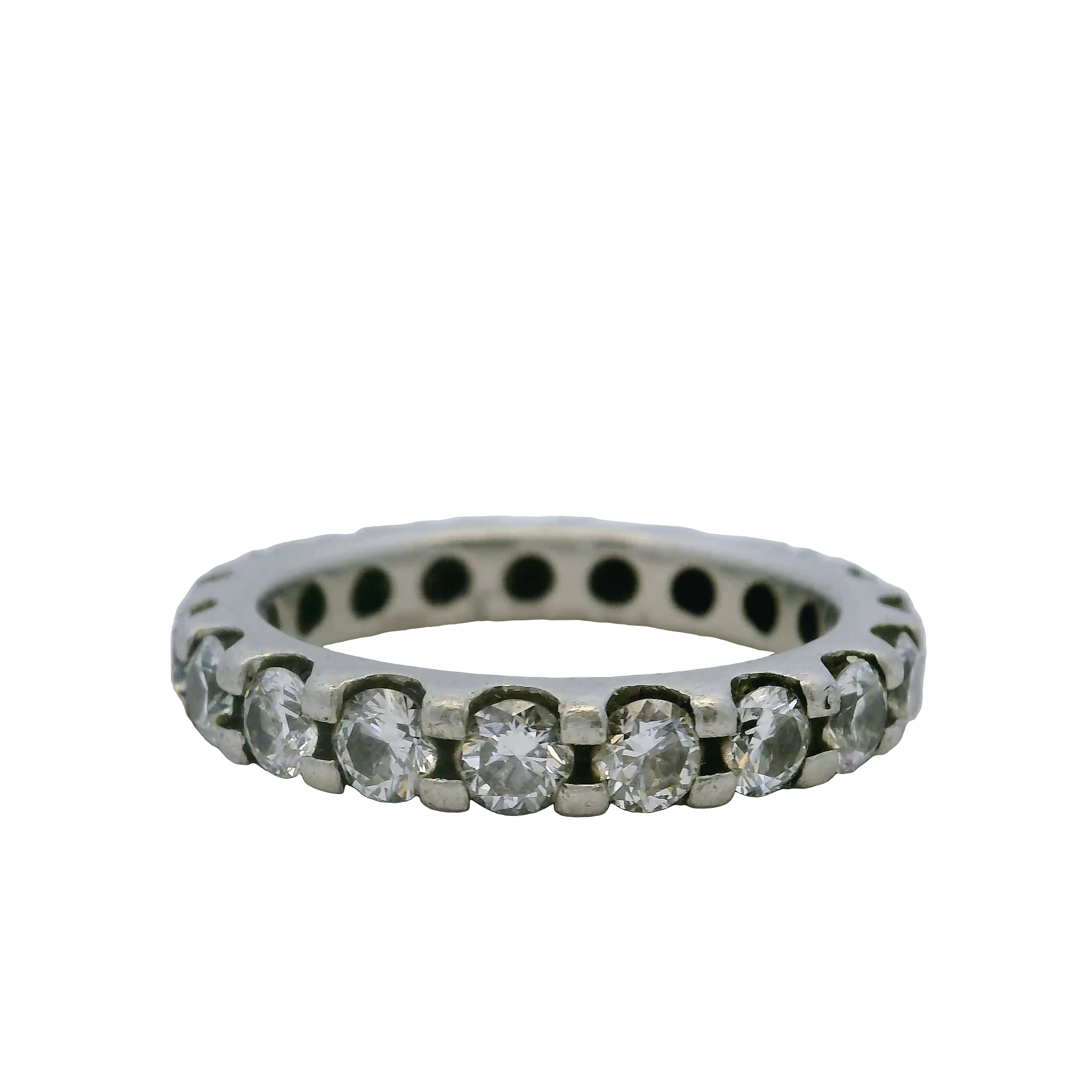 Platinum Diamond Eternity Band