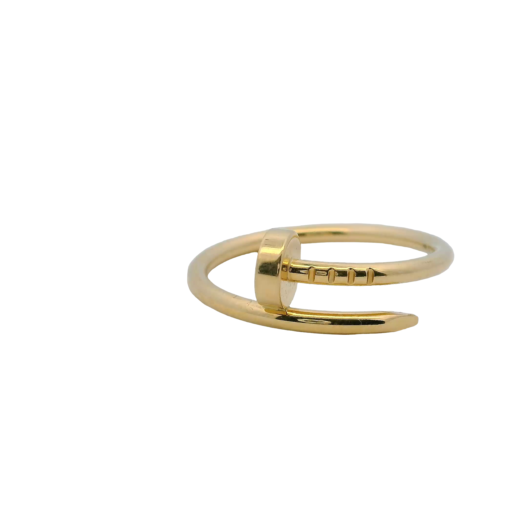 Cartier 18K Yellow Gold Nail Ring